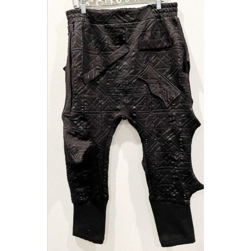 Other *MSRP 600* DUNYAH 3D SPIKE BEETLEJUICE DROP CROTCH PANTS Size US 36 / EU 52 - 1 Thumbnail