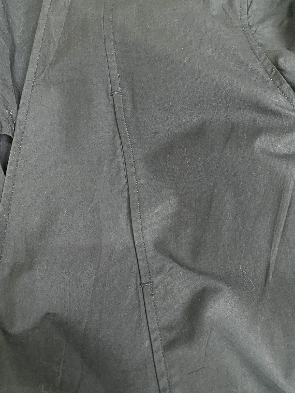 Issey Miyake × Japanese Brand × Vintage Issey Miyake Vintage 80s Y-neck collarless jacket Size US L / EU 52-54 / 3 - 9 Thumbnail