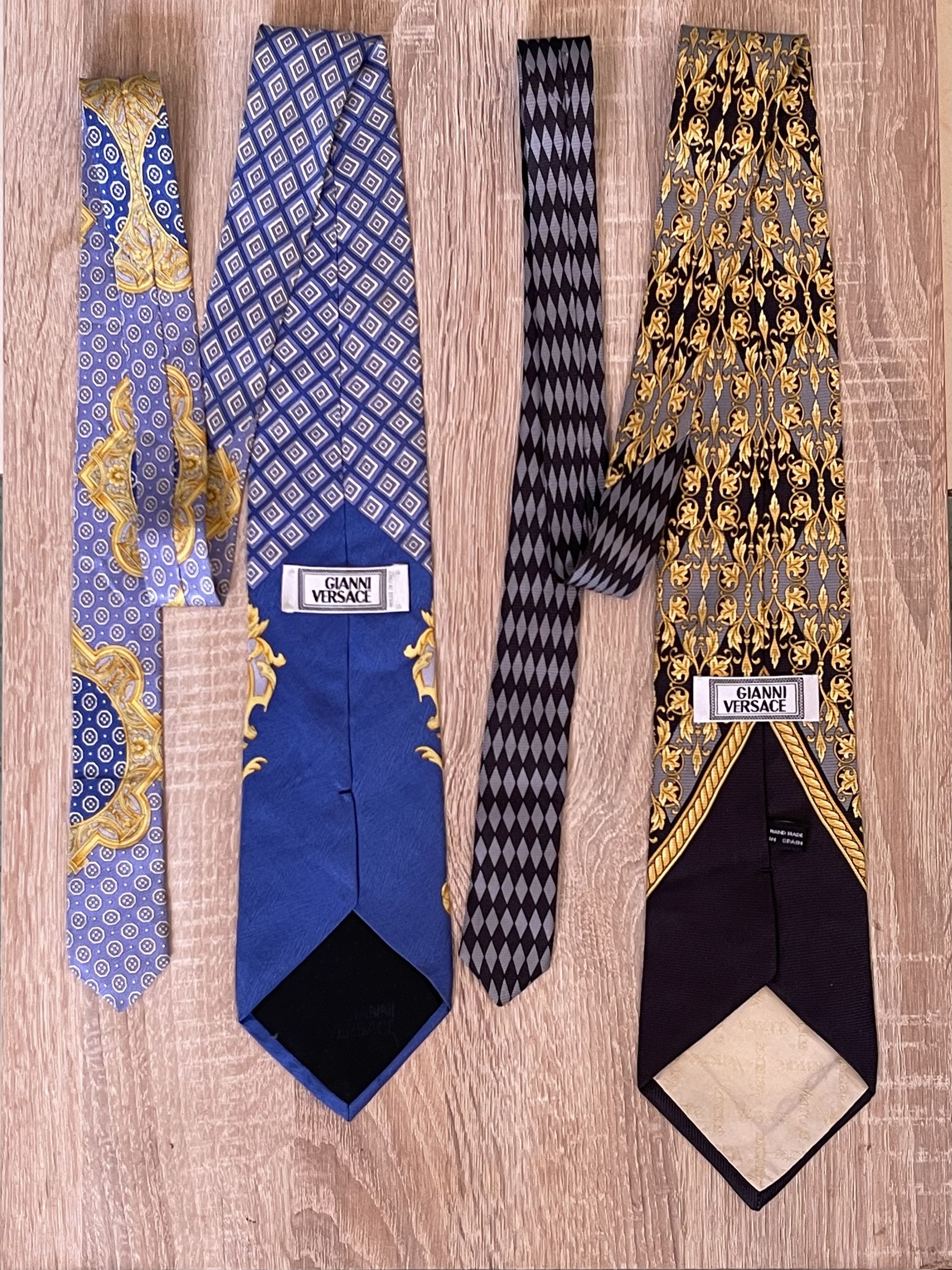 Versace 🔥 2x silk ties Gianni Versace Size ONE SIZE - 3 Thumbnail