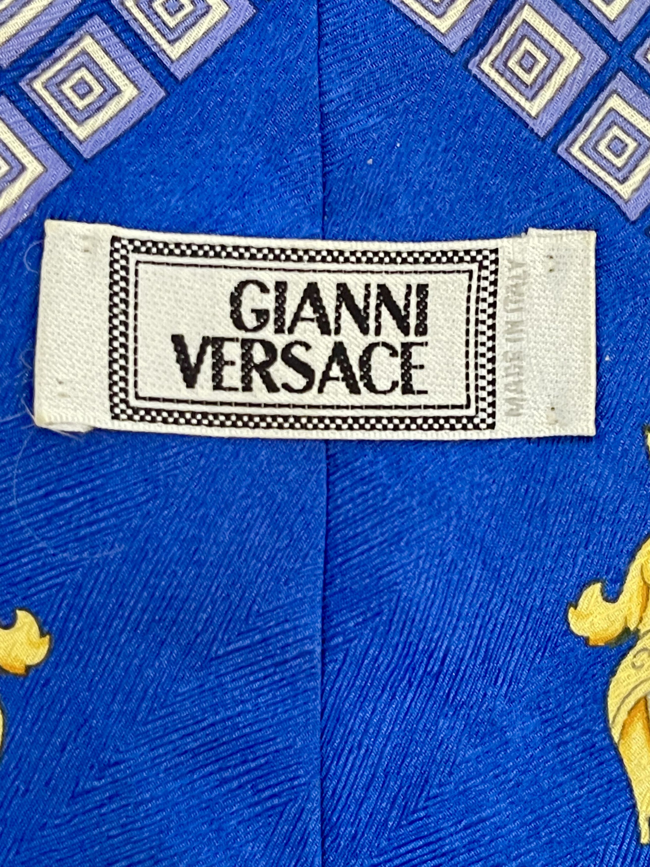 Versace 🔥 2x silk ties Gianni Versace Size ONE SIZE - 8 Thumbnail