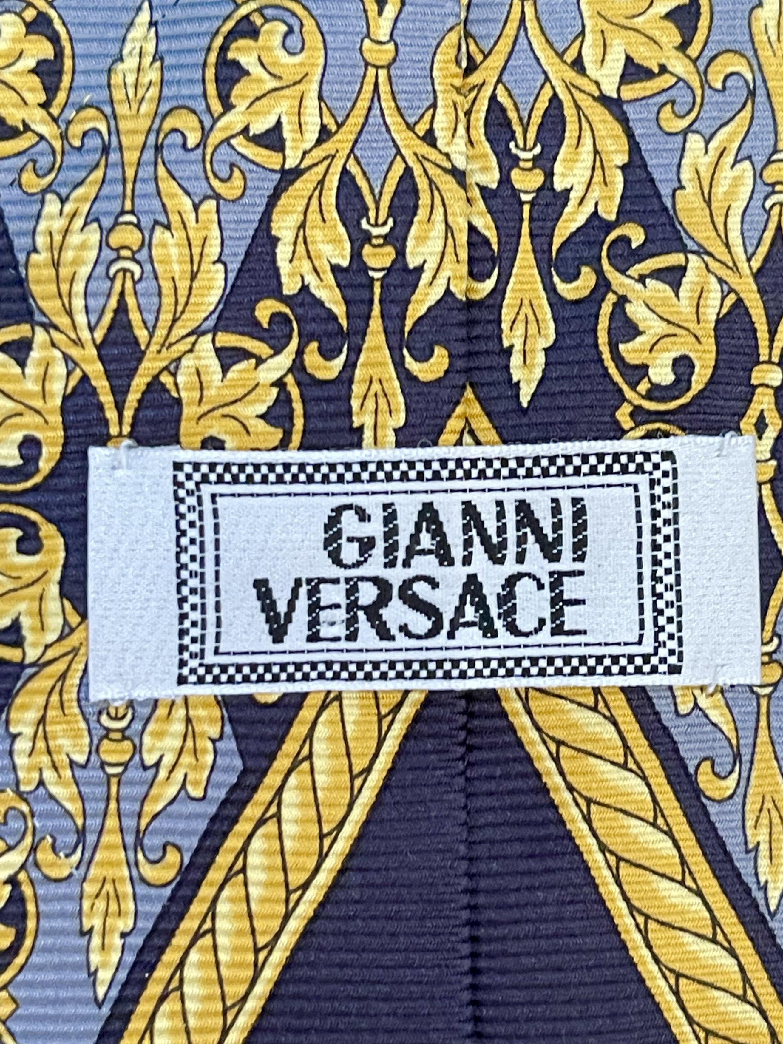 Versace 🔥 2x silk ties Gianni Versace Size ONE SIZE - 10 Thumbnail