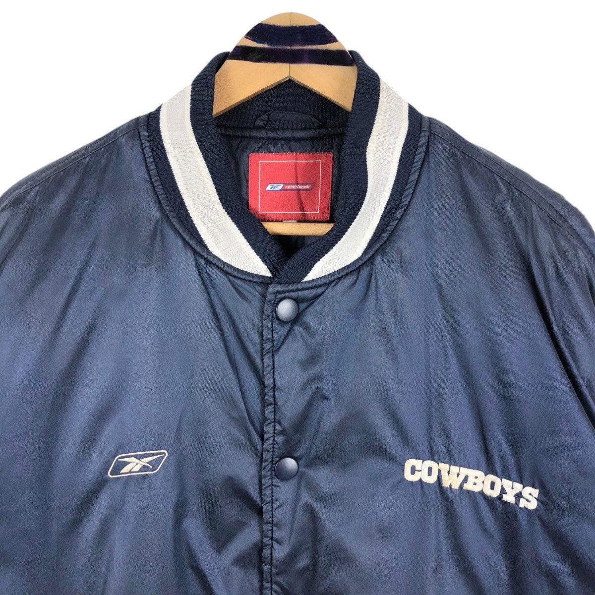 NFL Vintage 90s NFL Dallas Cowboys X Reebok Bomber Jacket Size US XXL / EU 58 / 5 - 6 Thumbnail