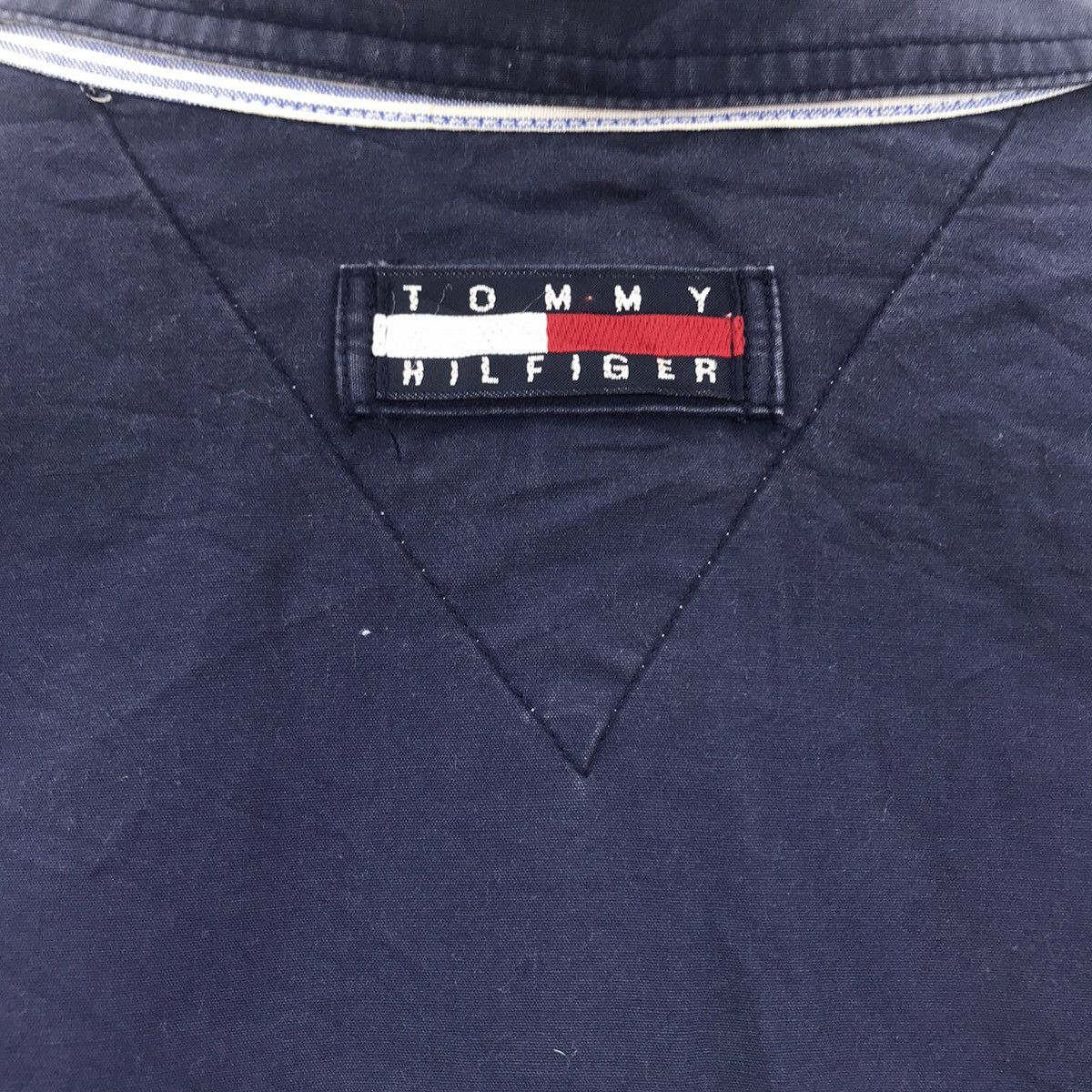 Tommy Hilfiger Vintage TOMMY HILFIGER Sailing Gear Blue Windbreaker Jacket Size US XL / EU 56 / 4 - 9 Thumbnail