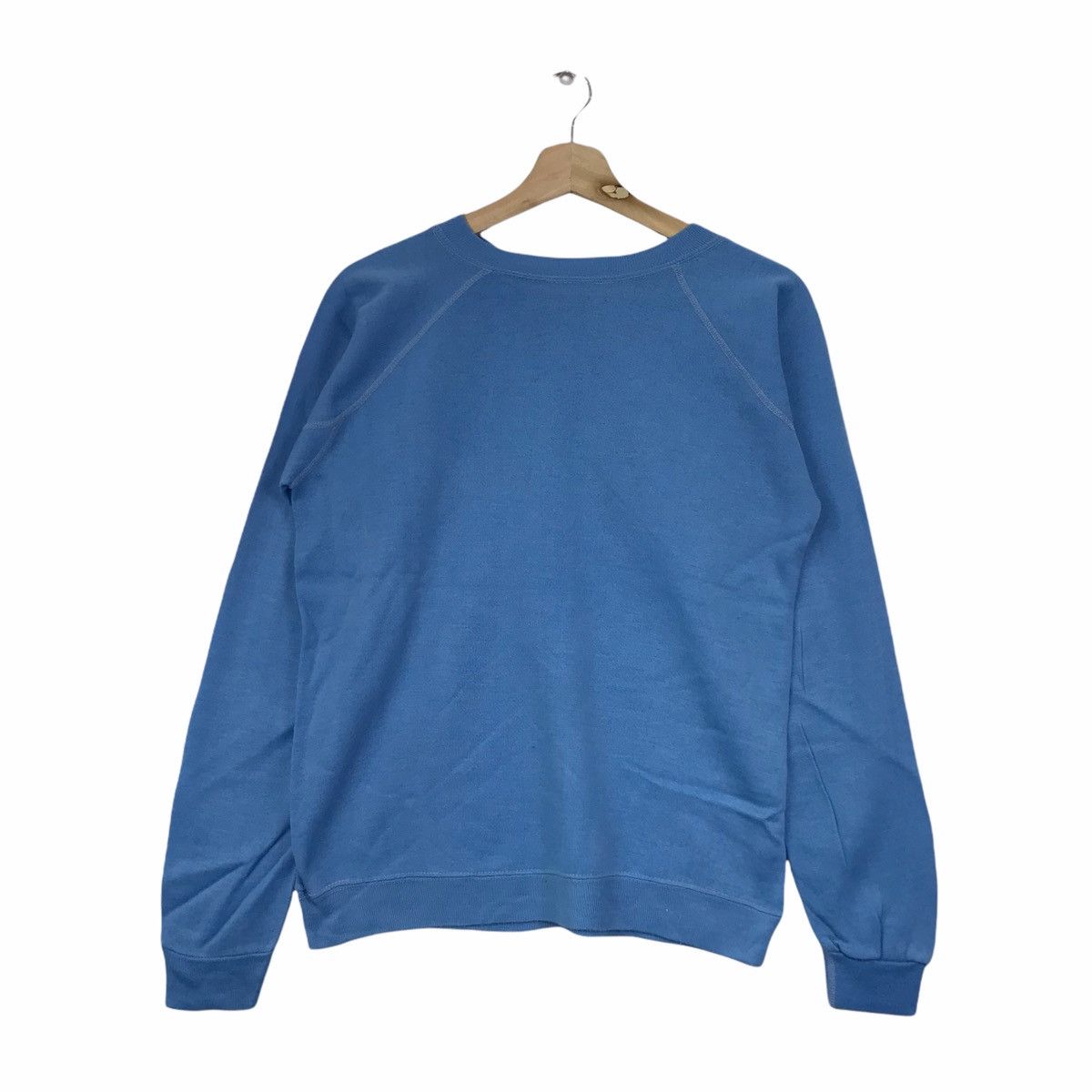 Vintage Vintage 90s INDIANA UNIVERSITY USA Blue Sweatshirt Size US M / EU 48-50 / 2 - 2 Thumbnail