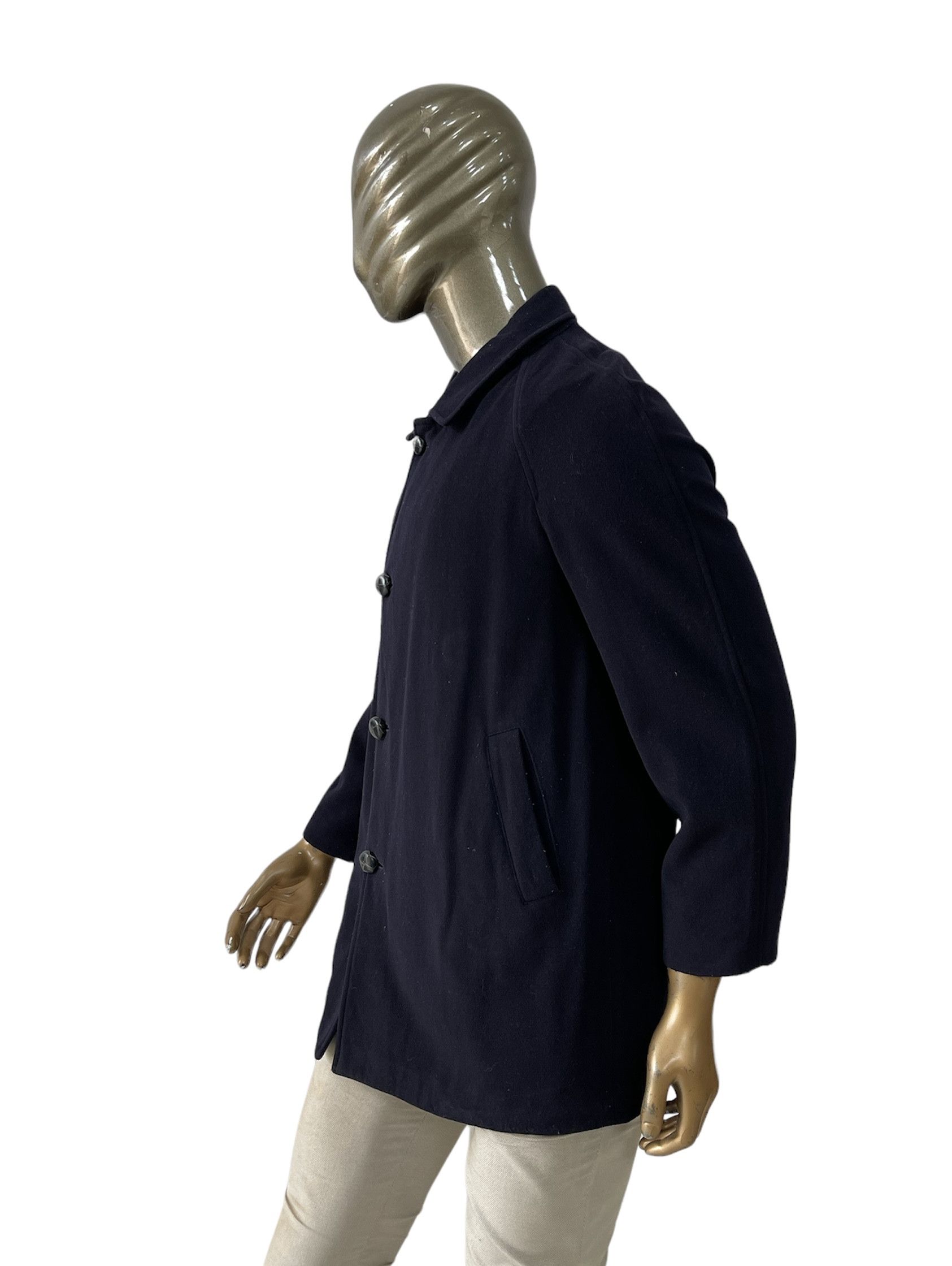Burberry 🔥 coat jacket wool Burberry novacheck navy size M Size US M / EU 48-50 / 2 - 2 Thumbnail