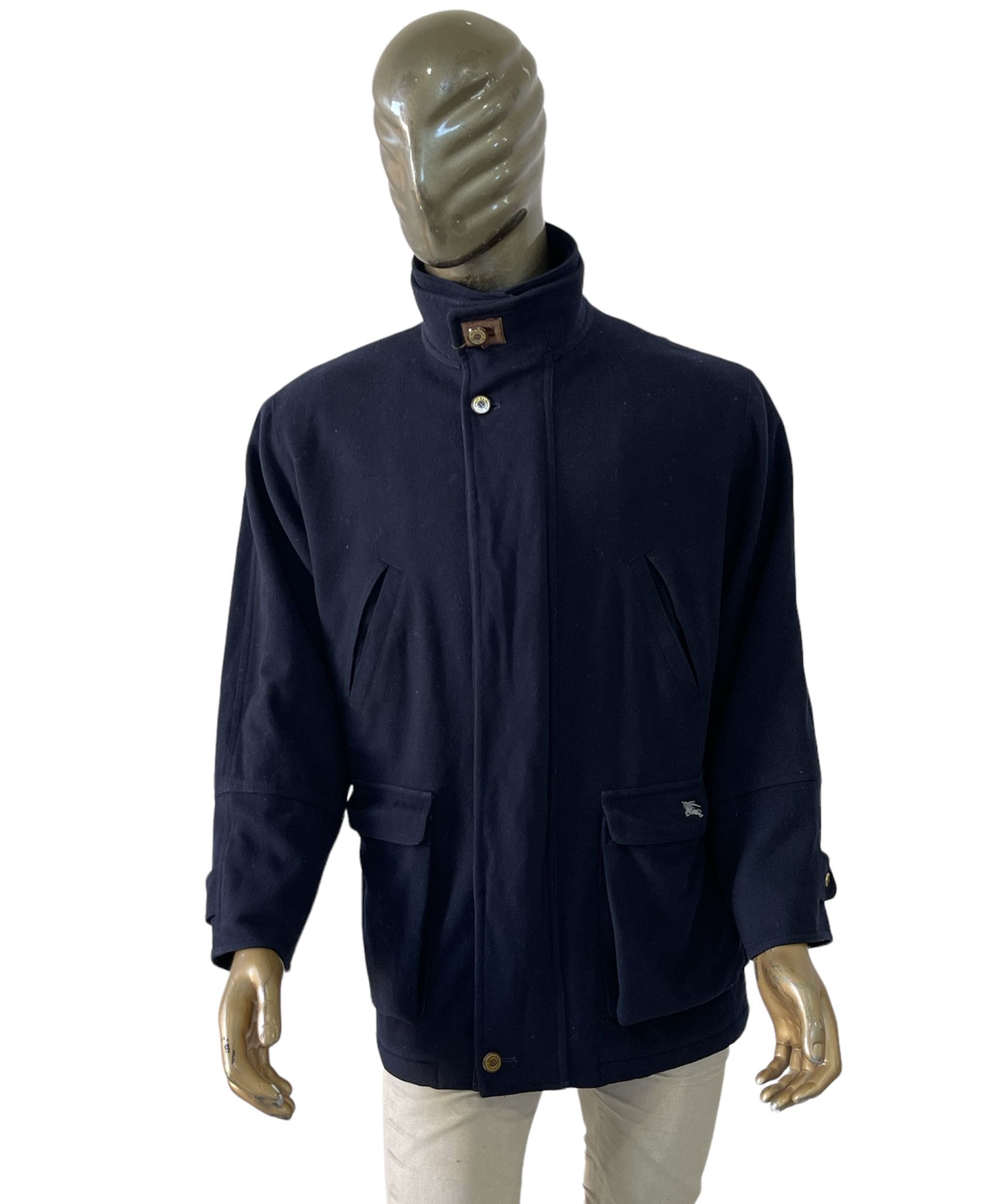 Burberry 🔥 Burberry rare vintage wool coat jacket size L Size US L / EU 52-54 / 3 - 6 Thumbnail