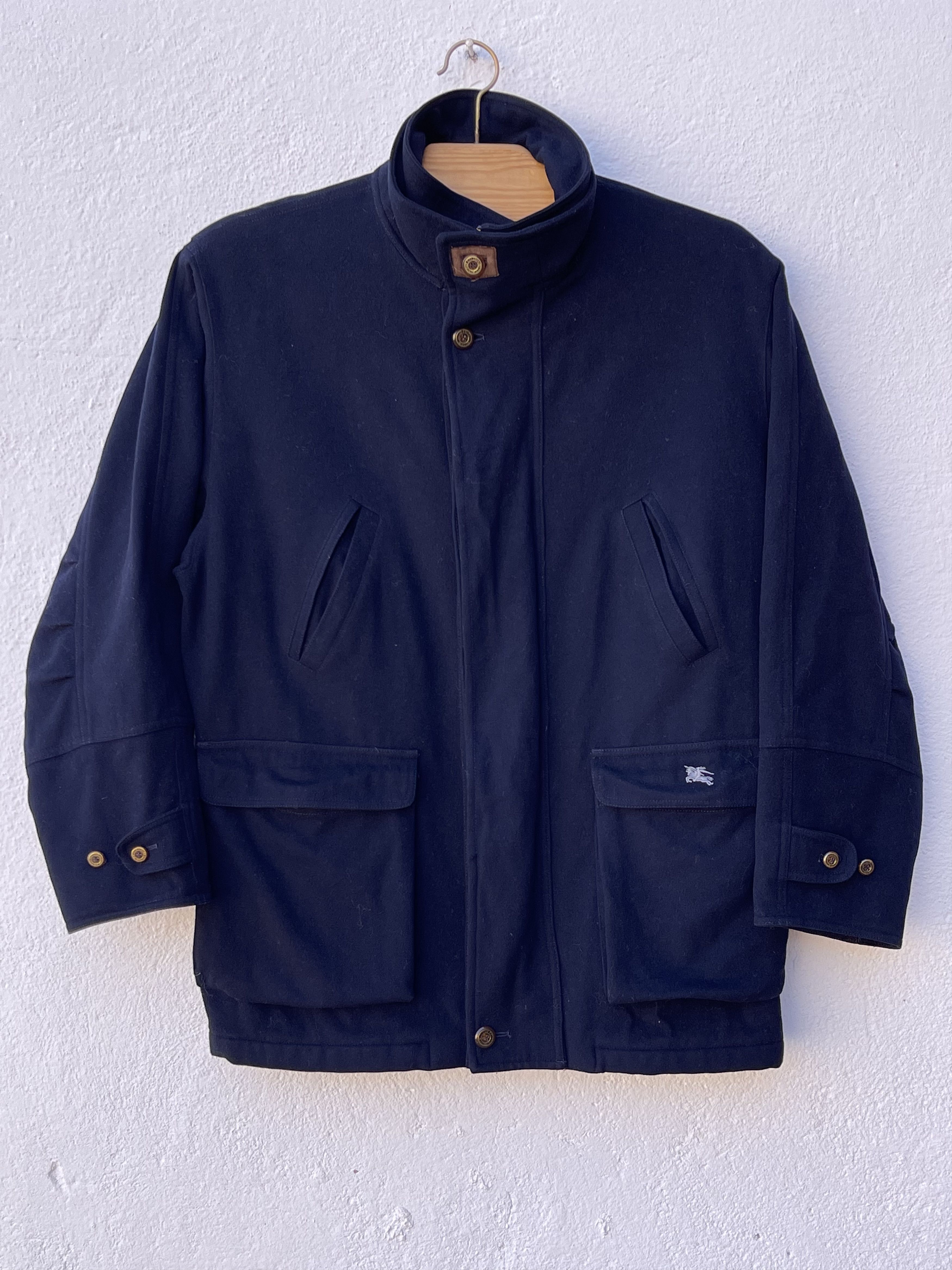 Burberry 🔥 Burberry rare vintage wool coat jacket size L Size US L / EU 52-54 / 3 - 7 Thumbnail