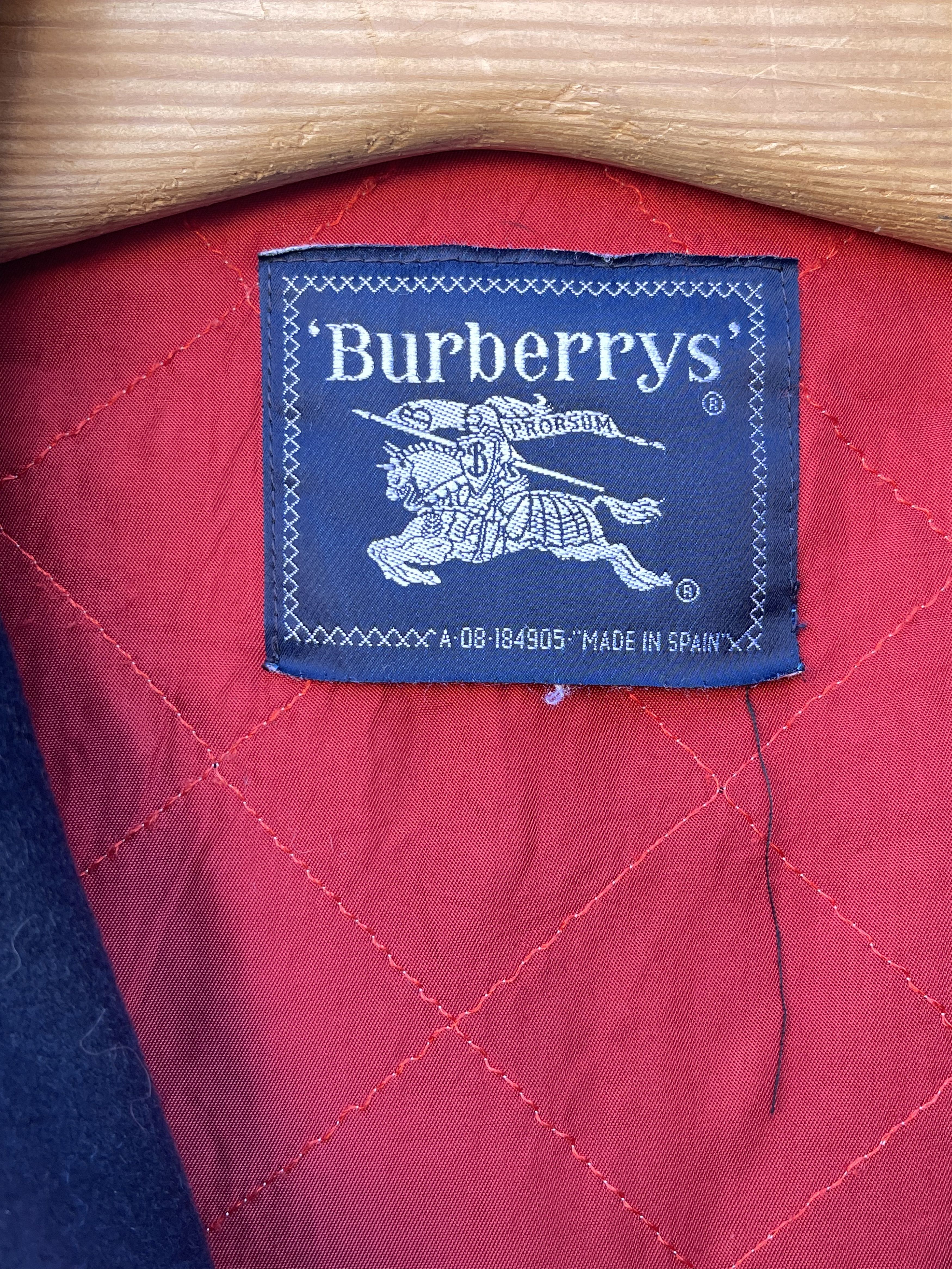 Burberry 🔥 Burberry rare vintage wool coat jacket size L Size US L / EU 52-54 / 3 - 12 Thumbnail