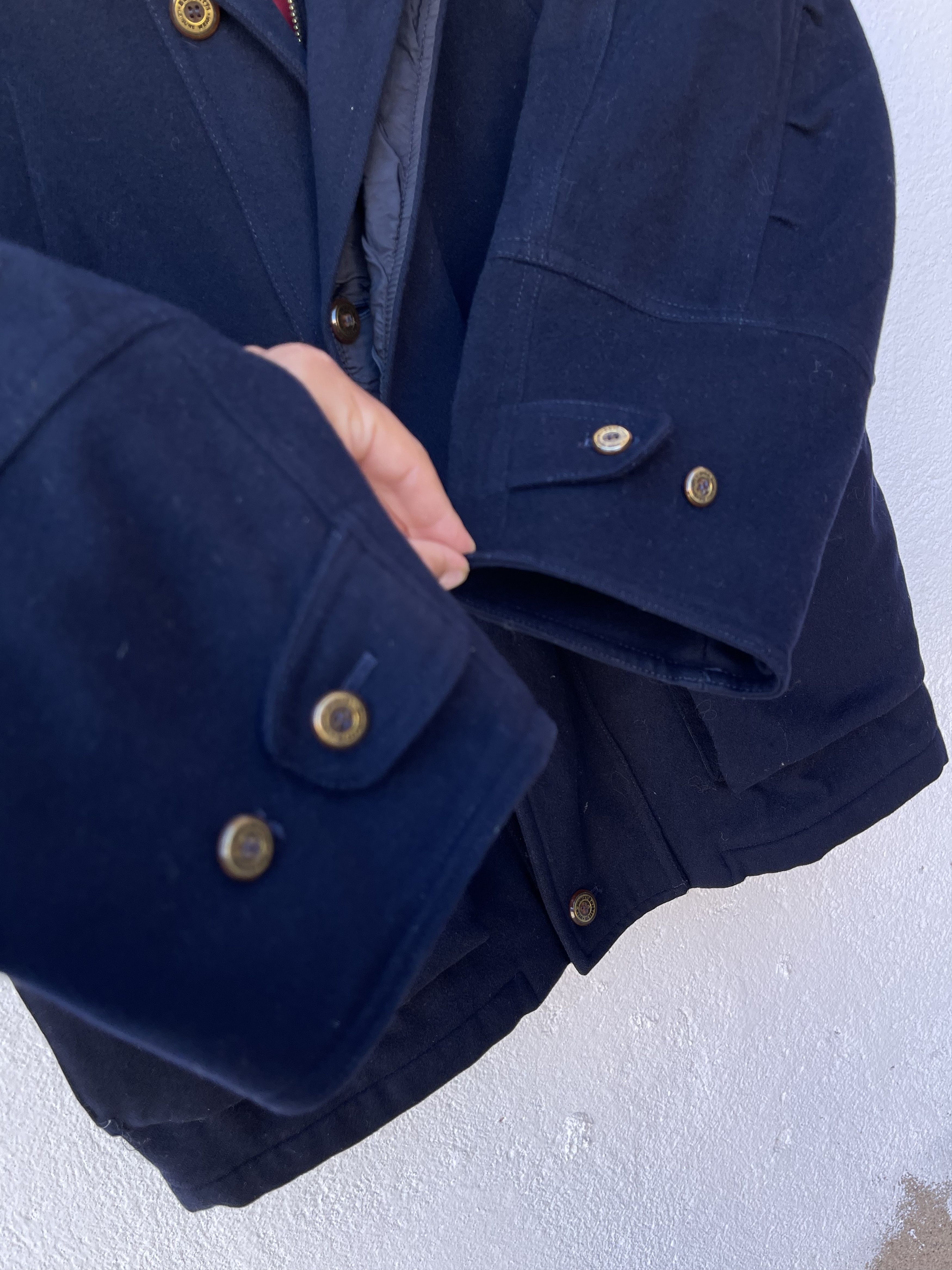 Burberry 🔥 Burberry rare vintage wool coat jacket size L Size US L / EU 52-54 / 3 - 8 Thumbnail