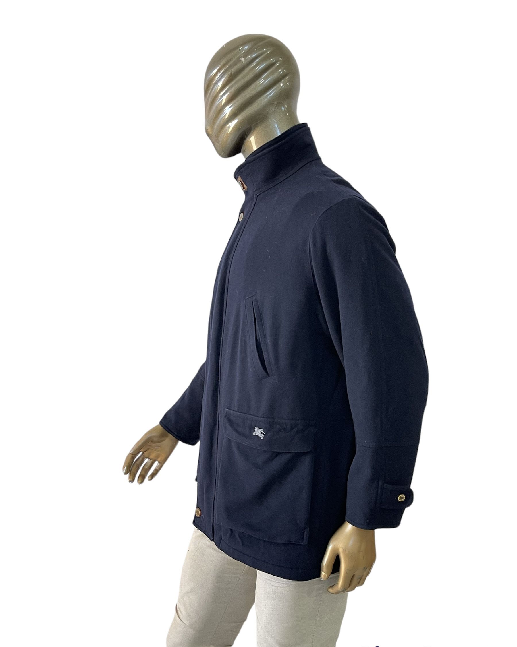 Burberry 🔥 Burberry rare vintage wool coat jacket size L Size US L / EU 52-54 / 3 - 3 Thumbnail