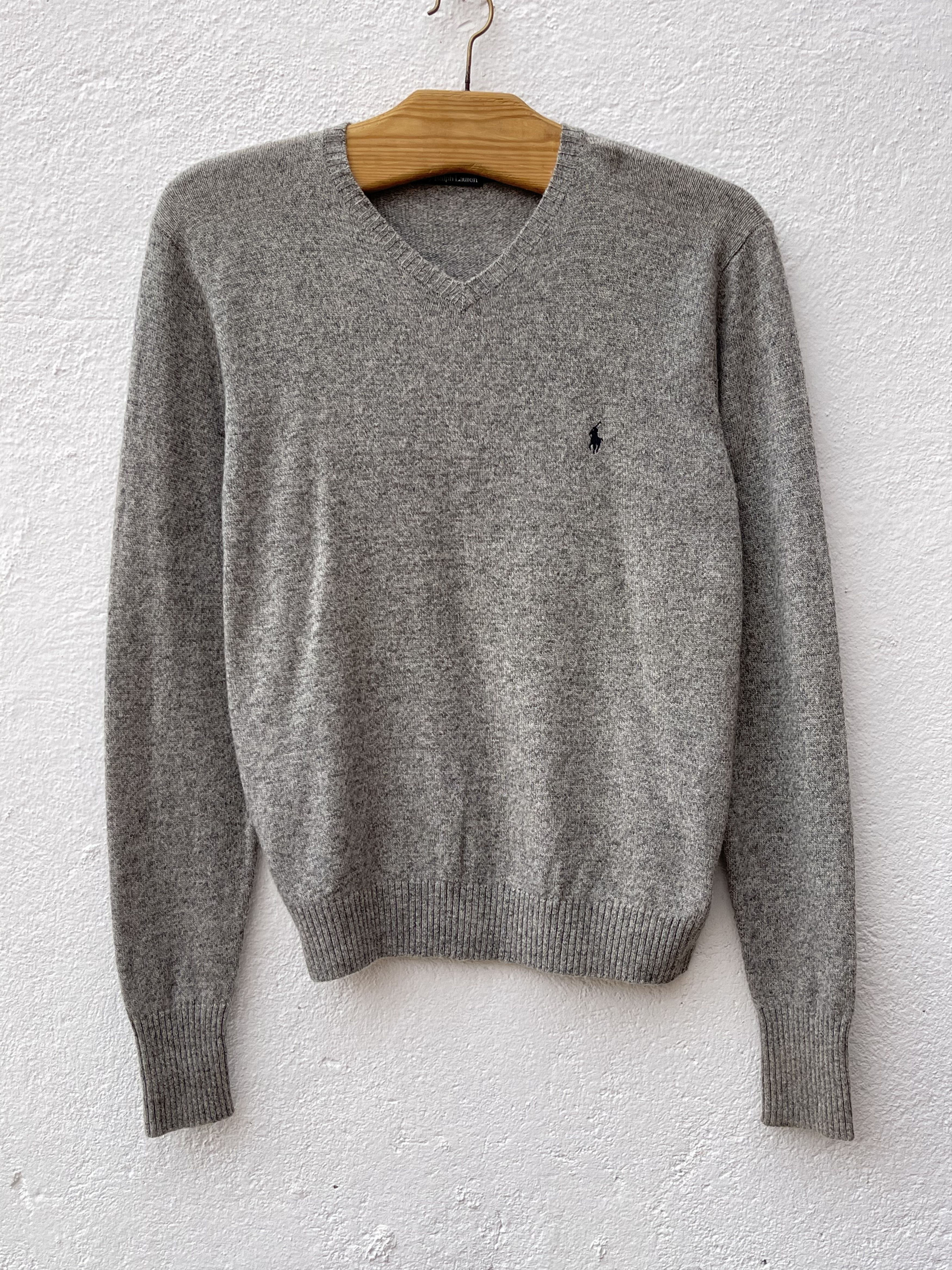 Polo Ralph Lauren 🔥polo Ralph Lauren sweater vneck wool jumper Size US L / EU 52-54 / 3 - 1 Thumbnail