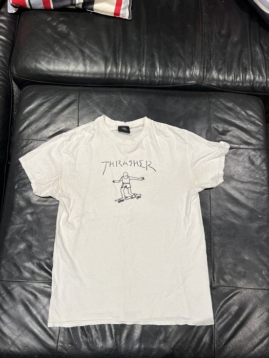 Thrasher Thrasher skating stickman tee Grailed