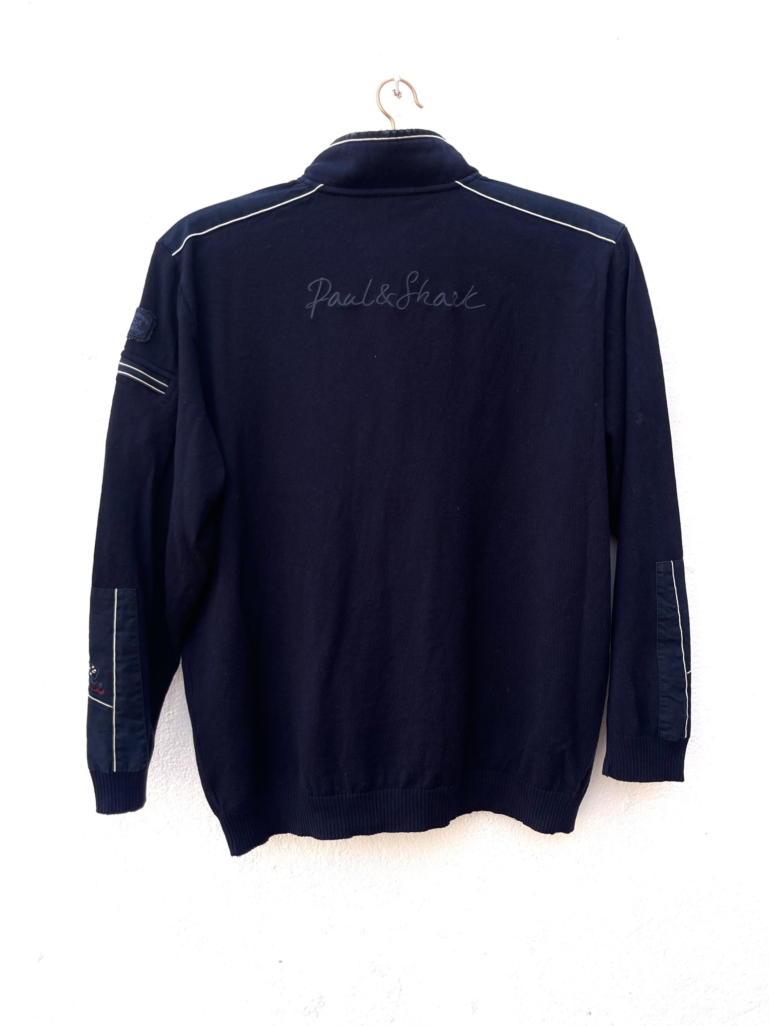 Paul & Shark 🔥 Paul & Shark wool sweater jumper halfzip size xl Size US XL / EU 56 / 4 - 2 Thumbnail