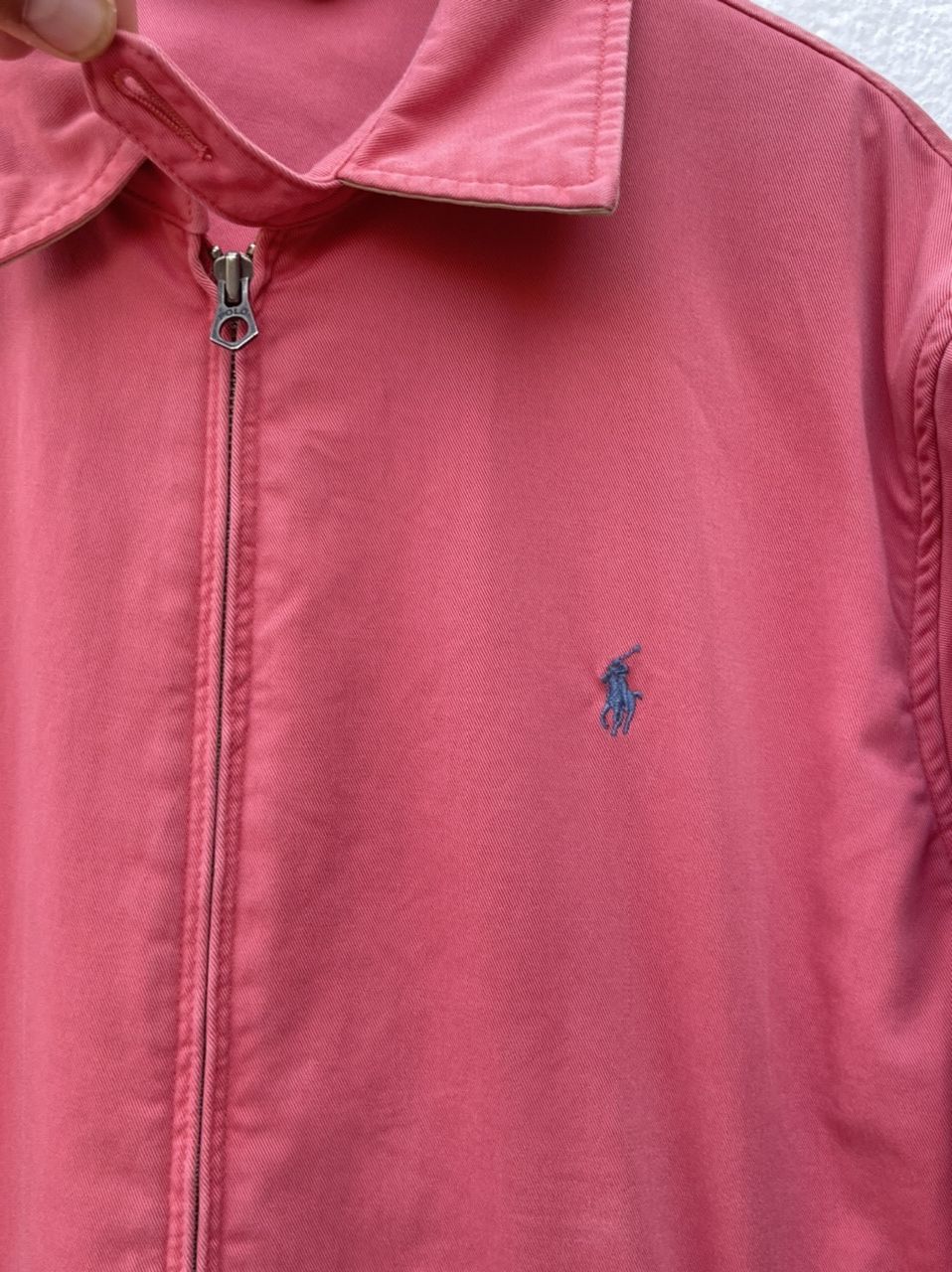 Polo Ralph Lauren 🔥 pink salmon bomber jacket size L polo Ralph Lauren Size US L / EU 52-54 / 3 - 9 Thumbnail