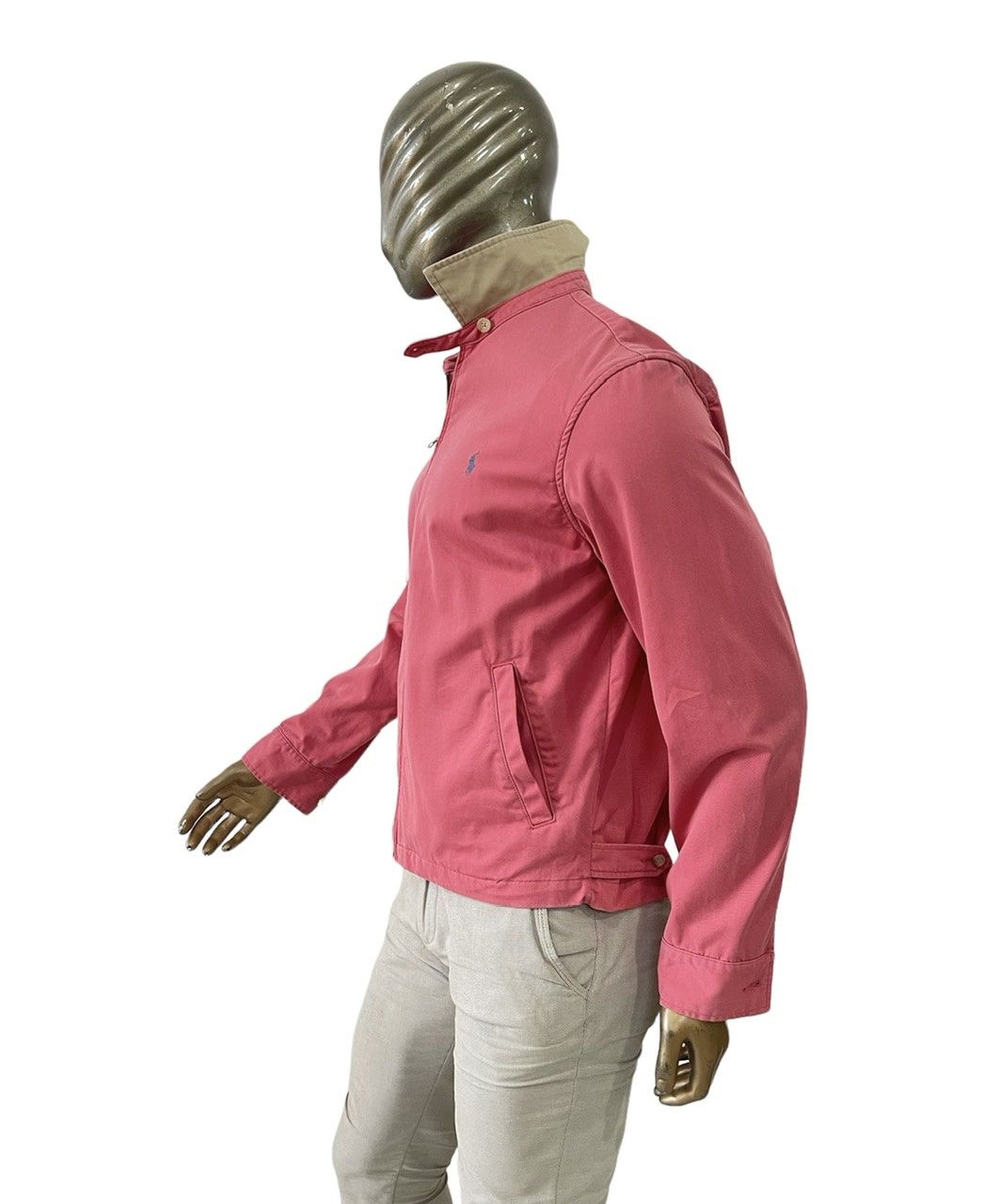 Polo Ralph Lauren 🔥 pink salmon bomber jacket size L polo Ralph Lauren Size US L / EU 52-54 / 3 - 2 Thumbnail
