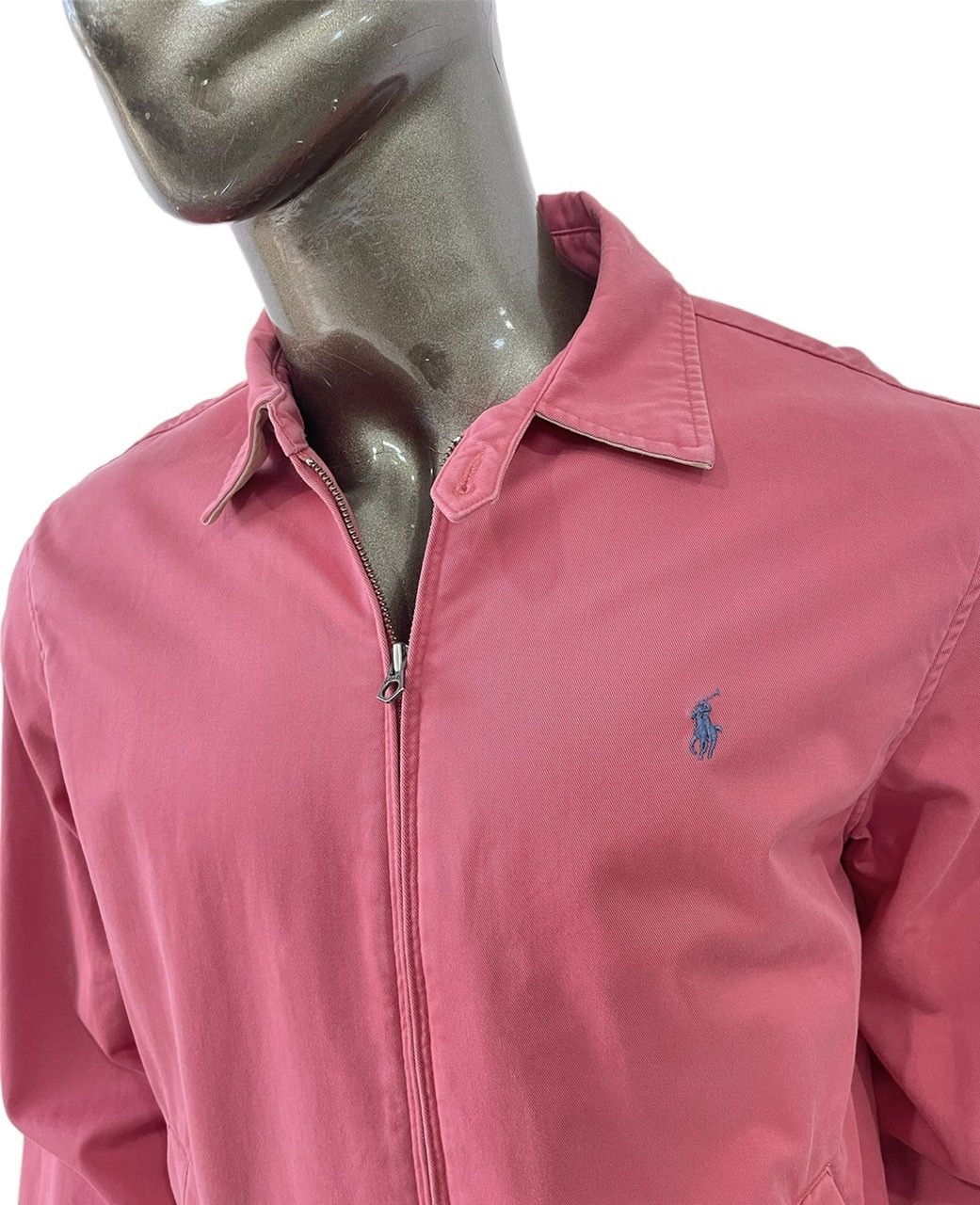 Polo Ralph Lauren 🔥 pink salmon bomber jacket size L polo Ralph Lauren Size US L / EU 52-54 / 3 - 3 Thumbnail