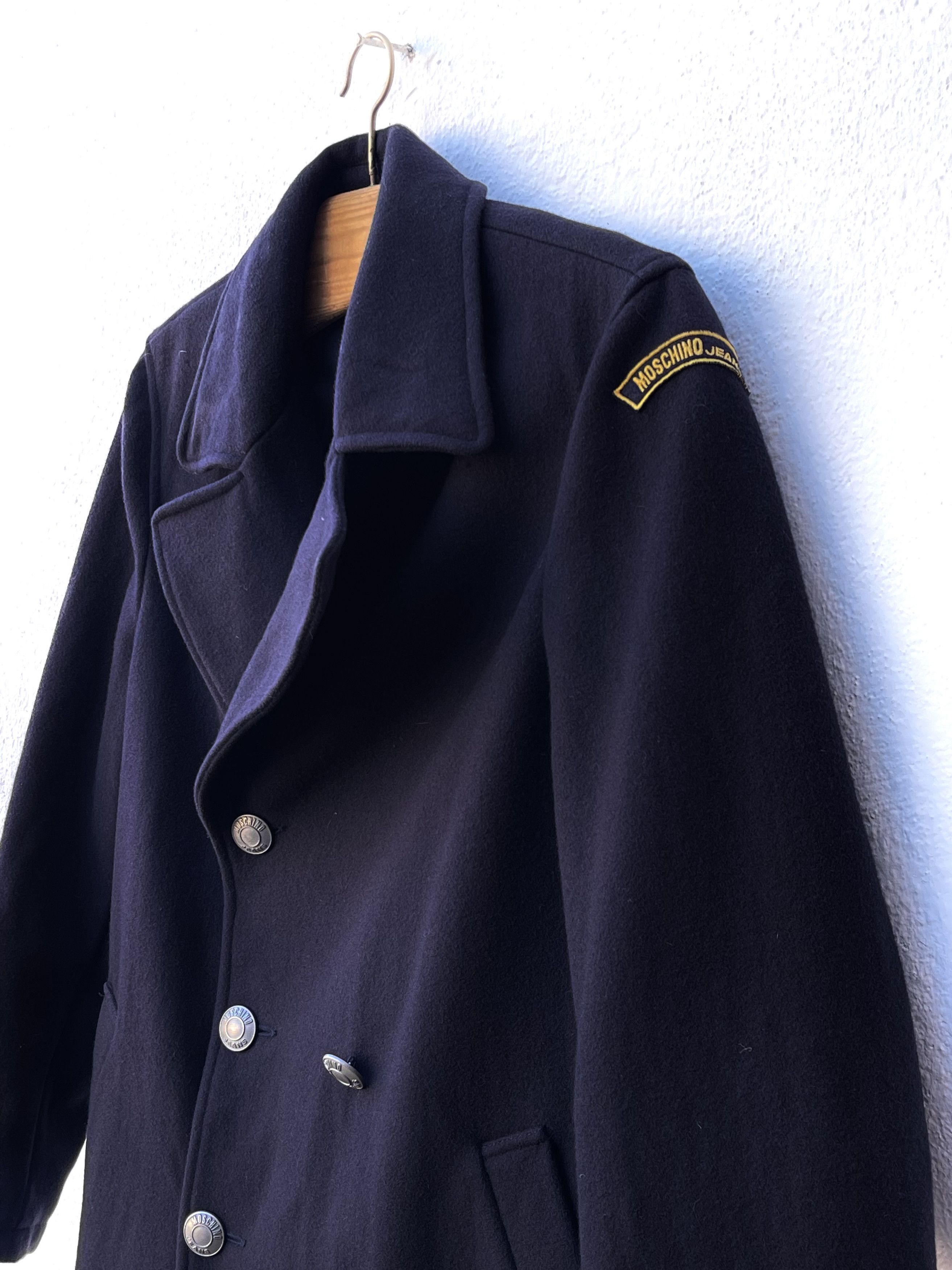 Moschino 🔥 Moschino slim double breasted coat jacket size M Size US M / EU 48-50 / 2 - 8 Thumbnail