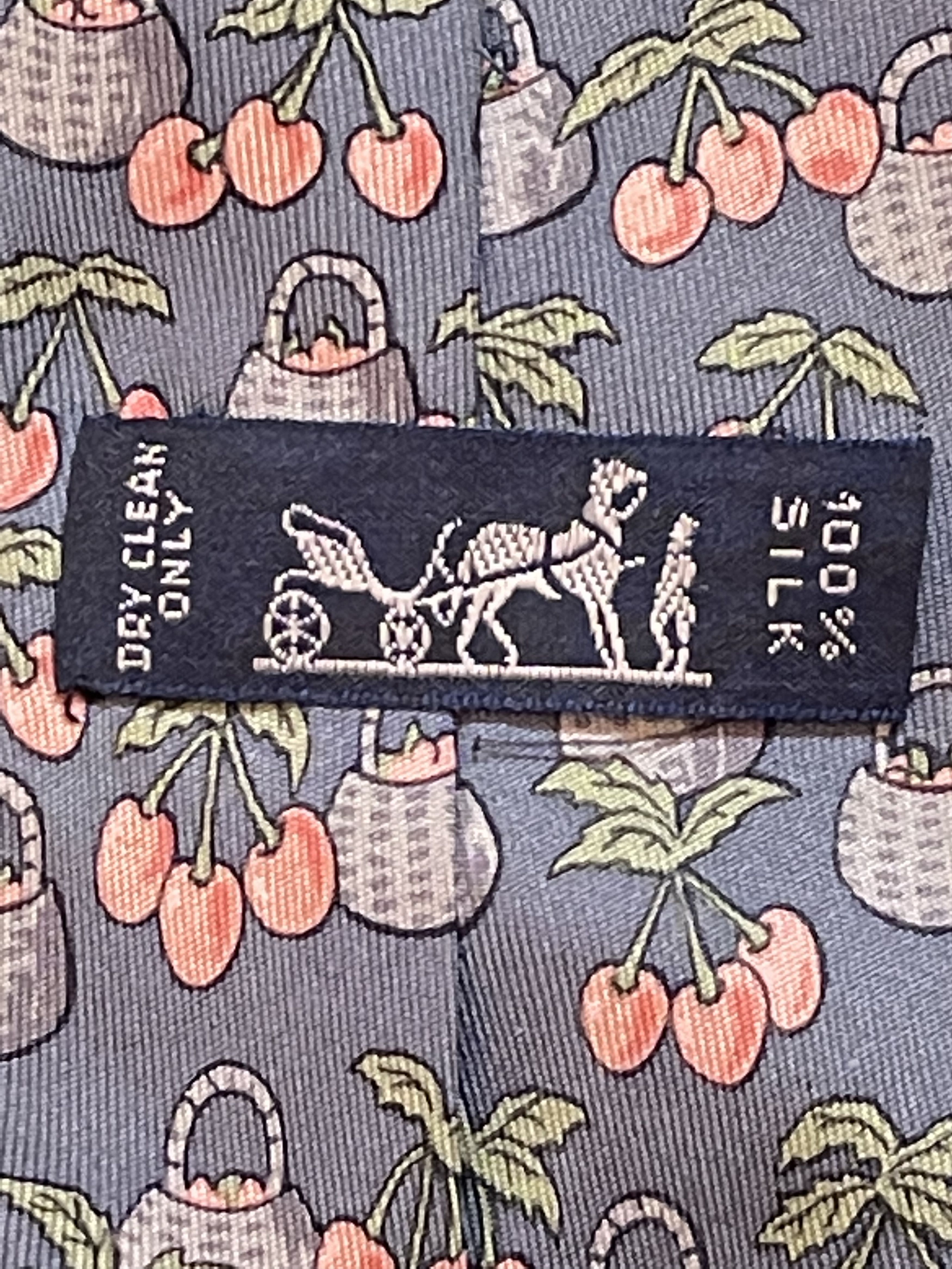 Gucci 🔥 2x silk ties Gucci and Hermes Gentlemen Size ONE SIZE - 5 Thumbnail