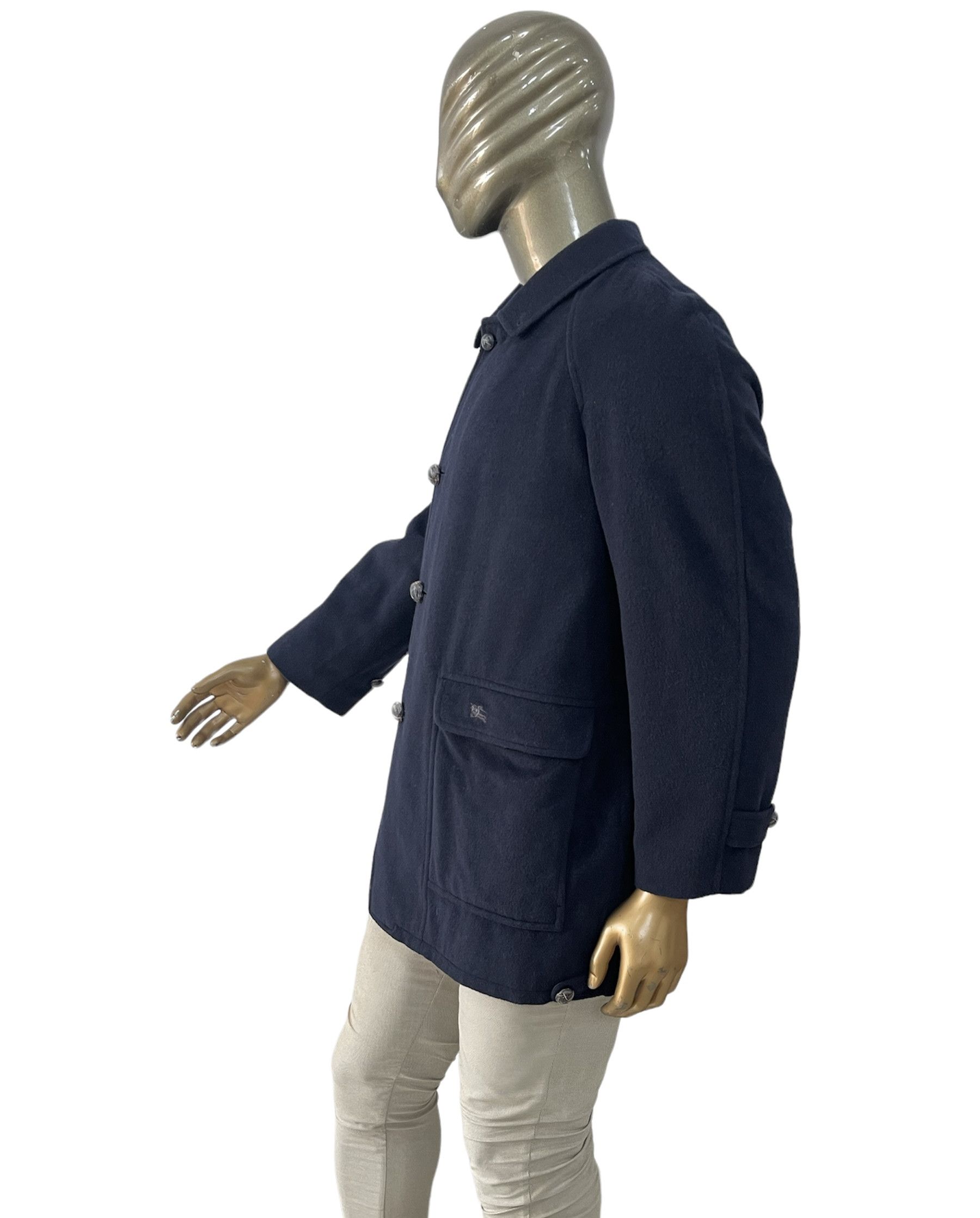 Burberry 🔥 Burberry rare vintage wool coat jacket size L 52it Size US L / EU 52-54 / 3 - 2 Thumbnail
