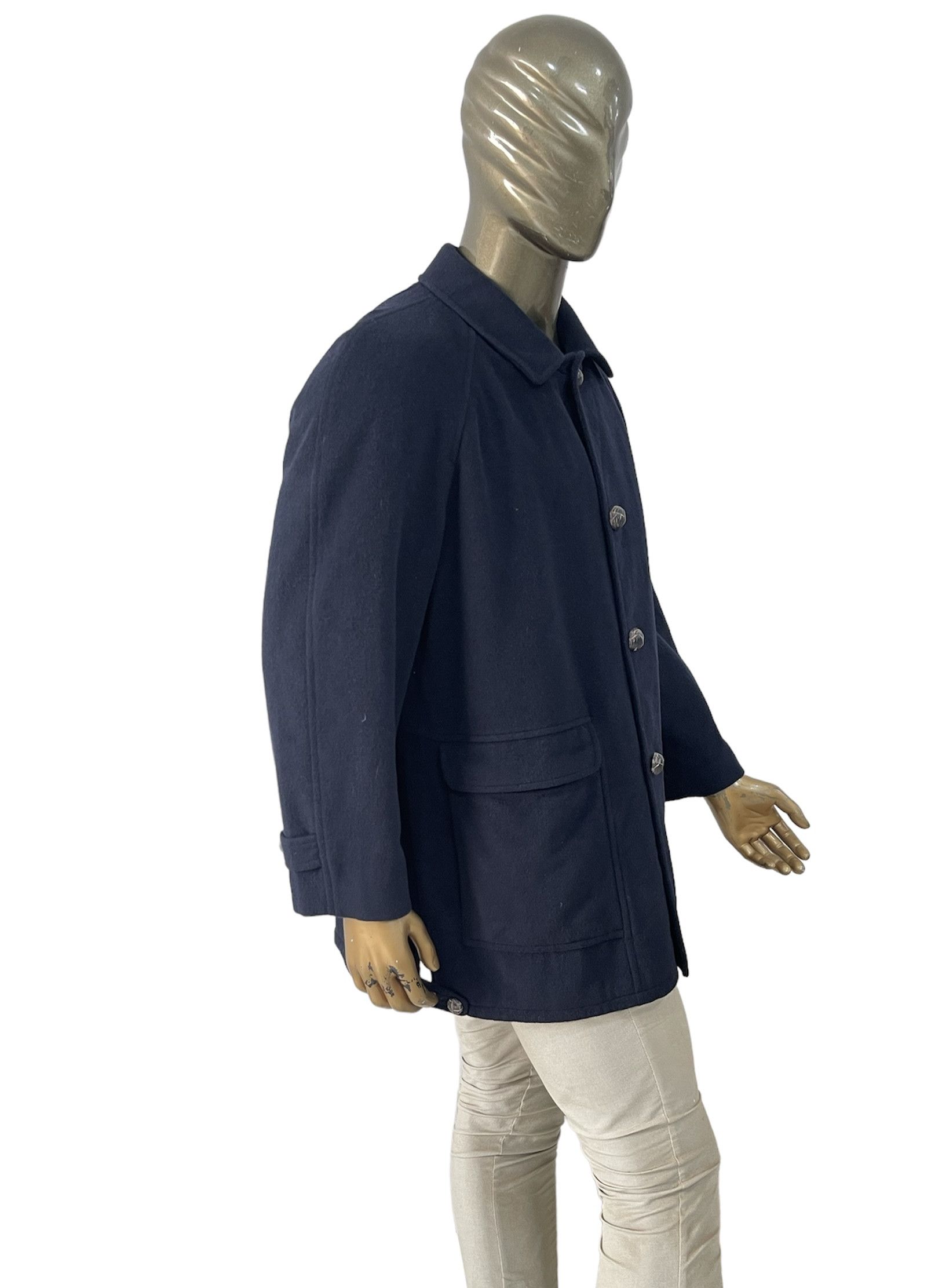 Burberry 🔥 Burberry rare vintage wool coat jacket size L 52it Size US L / EU 52-54 / 3 - 3 Thumbnail