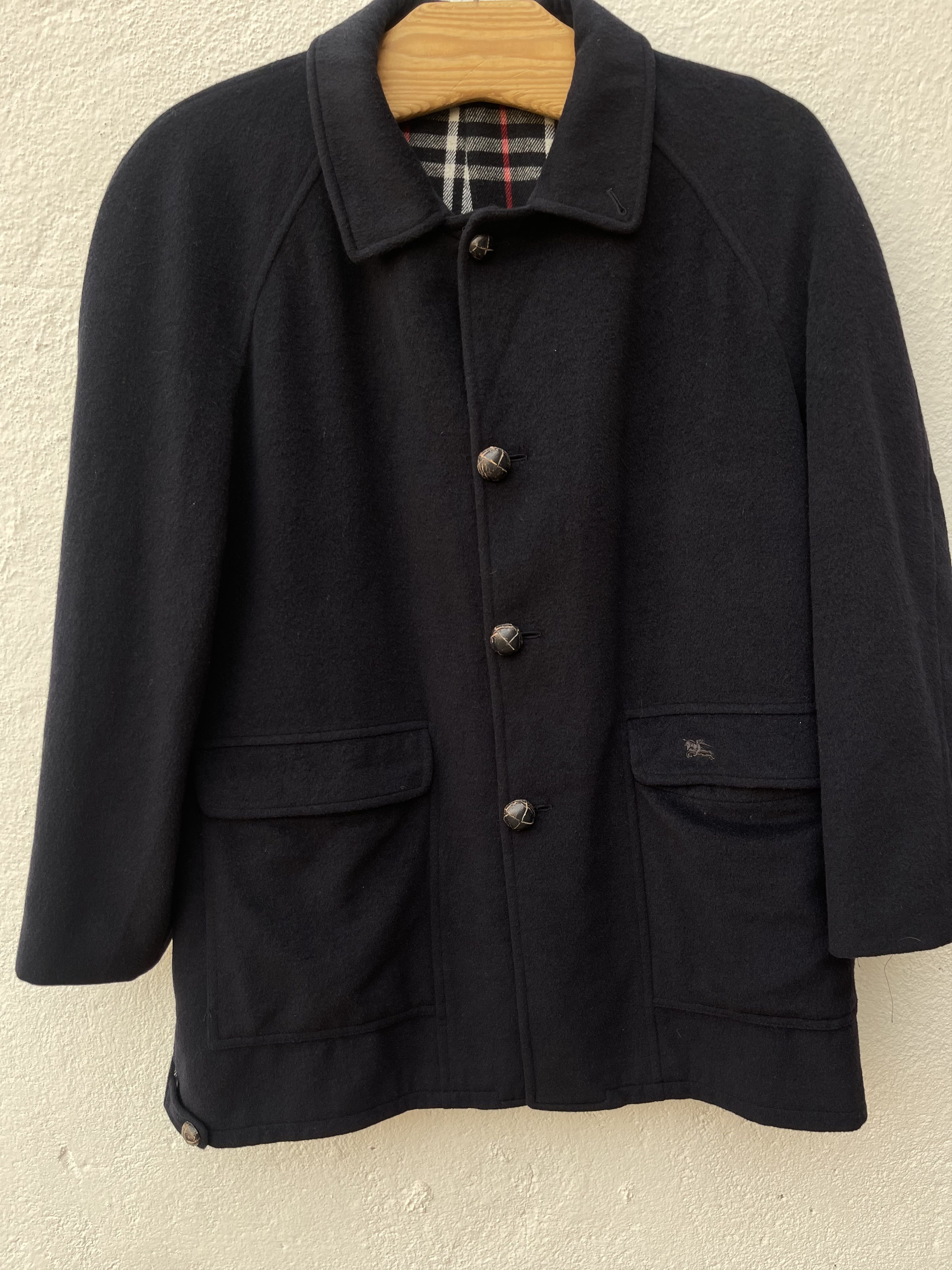 Burberry 🔥 Burberry rare vintage wool coat jacket size L 52it Size US L / EU 52-54 / 3 - 12 Thumbnail