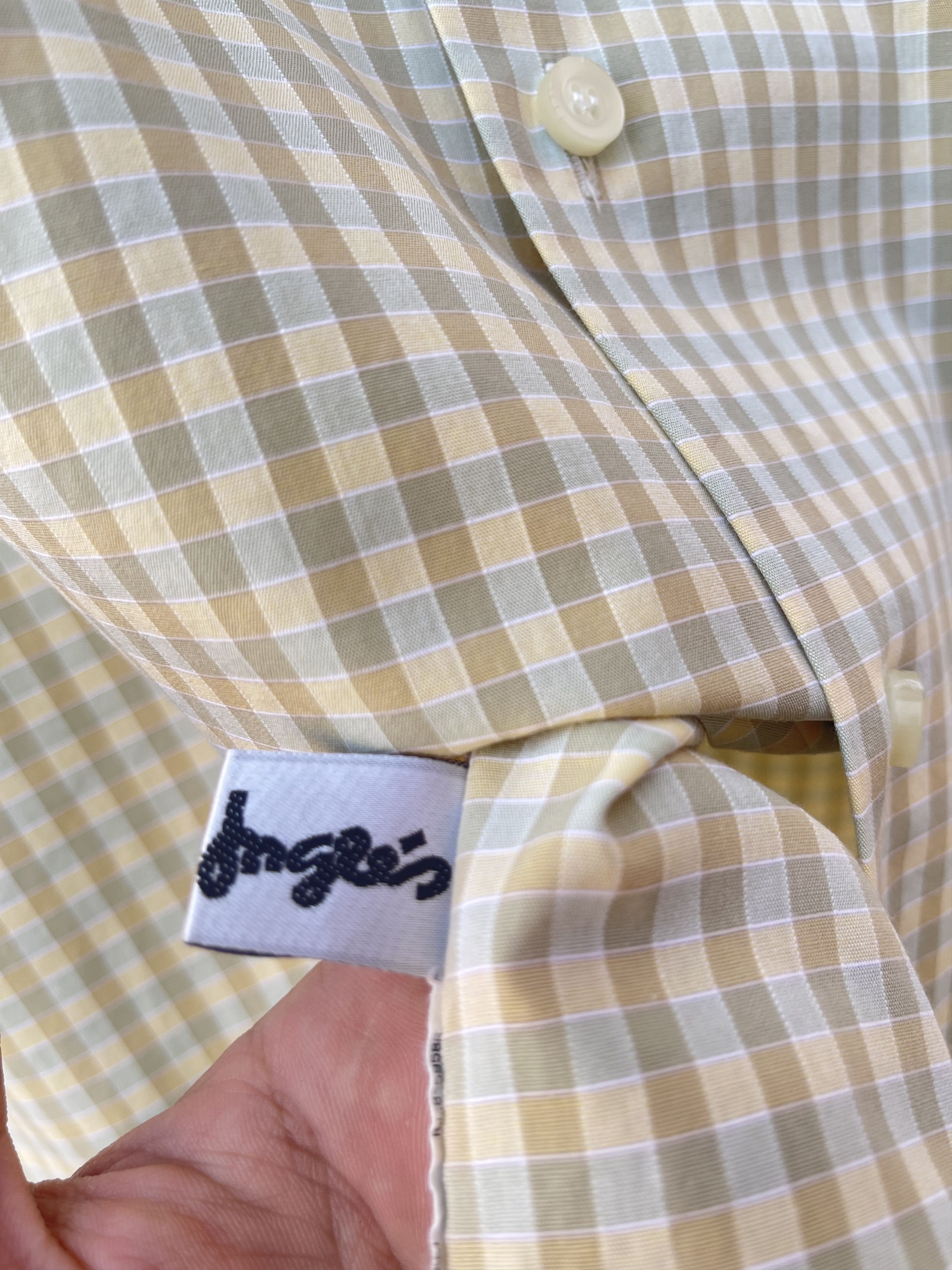 Burberry 🔥checkered plaid Burberry tshirt cotton shirt Size xxl Size US XXL / EU 58 / 5 - 7 Thumbnail