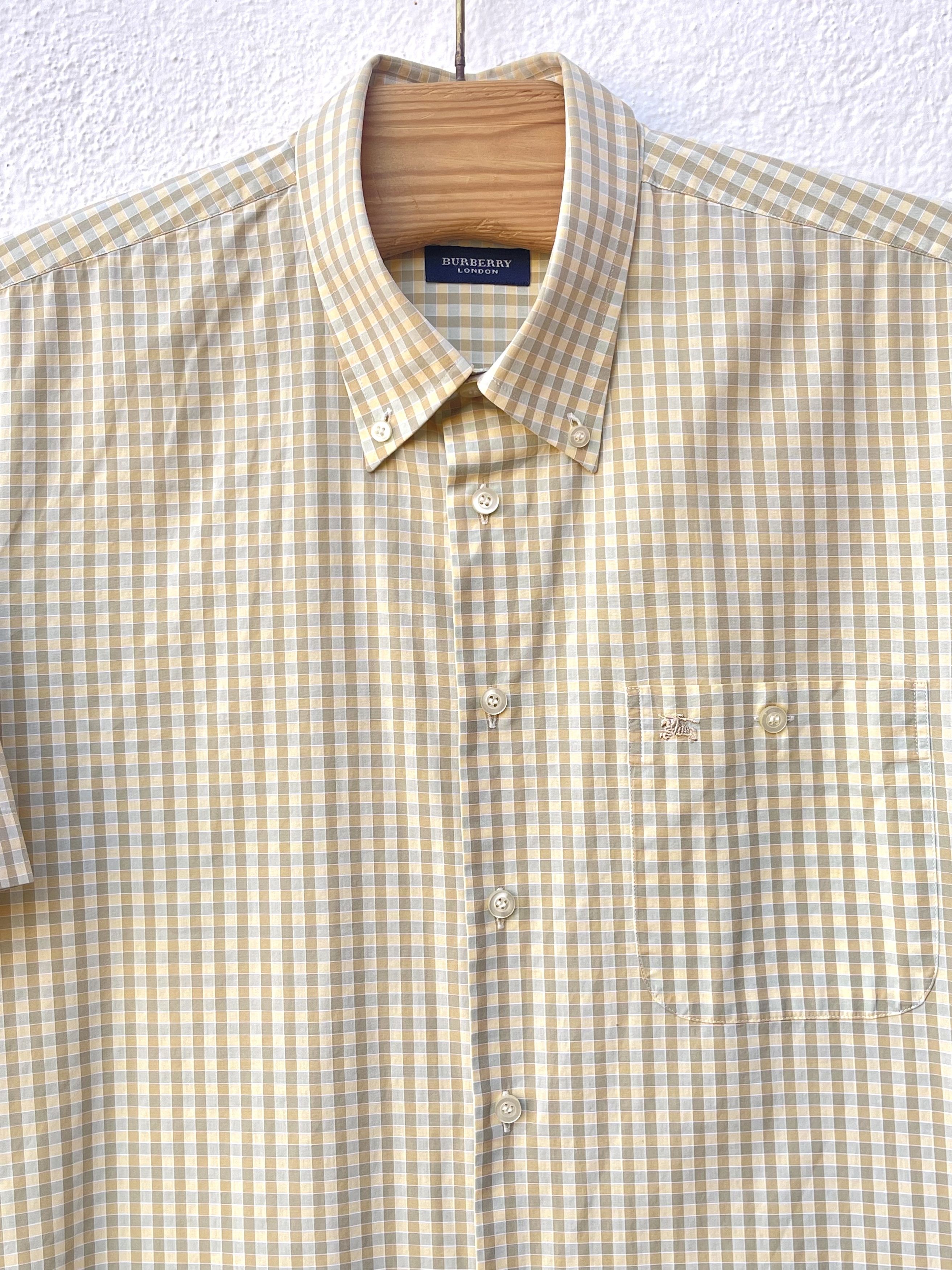 Burberry 🔥checkered plaid Burberry tshirt cotton shirt Size xxl Size US XXL / EU 58 / 5 - 2 Thumbnail