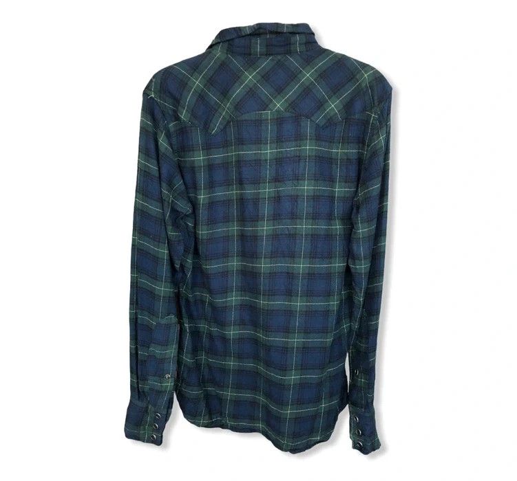 Lee Vintage Lee Plaid Tartan Flannel Shirt 👕 Size US M / EU 48-50 / 2 - 3 Thumbnail