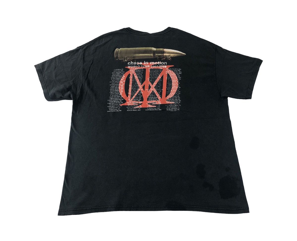 Band Tees Dream Theater Systematic Chaos World Tour 08’s Tee Size US XL / EU 56 / 4 - 2 Thumbnail