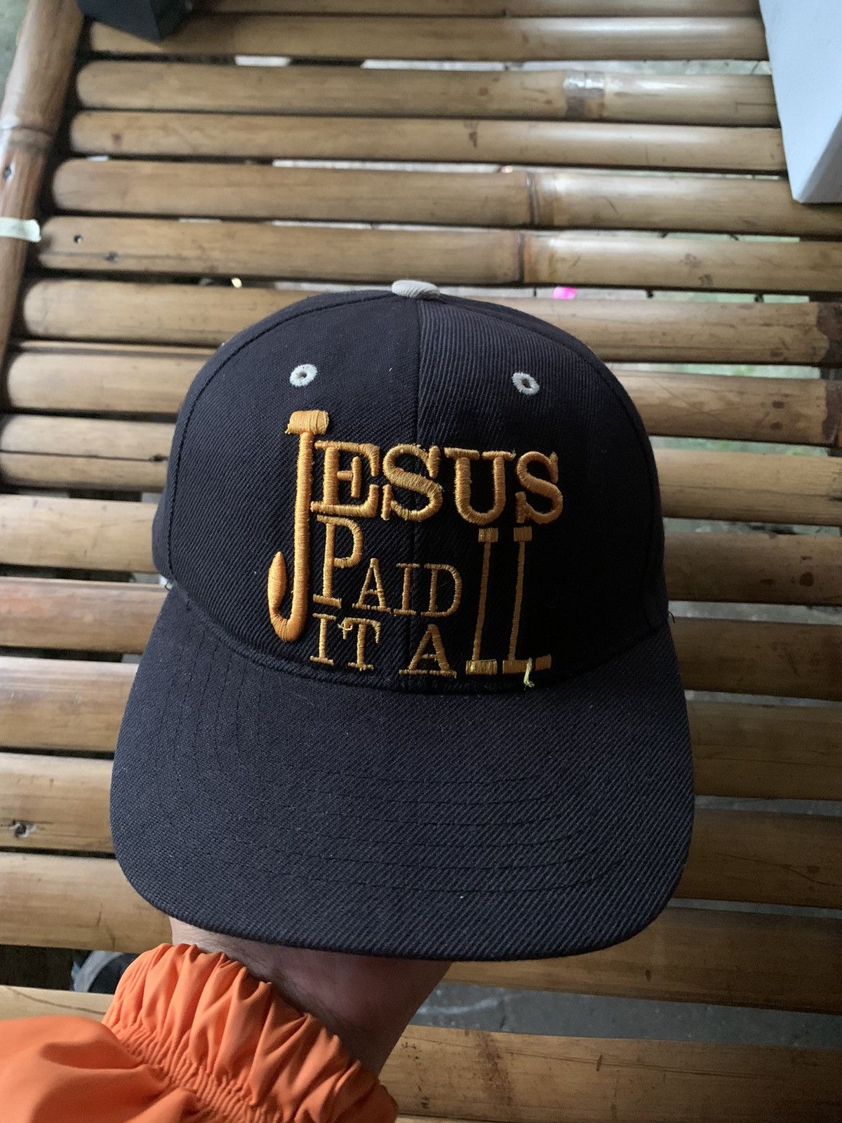 Vintage Vintage Jesus pain it all hat Size ONE SIZE - 1 Thumbnail