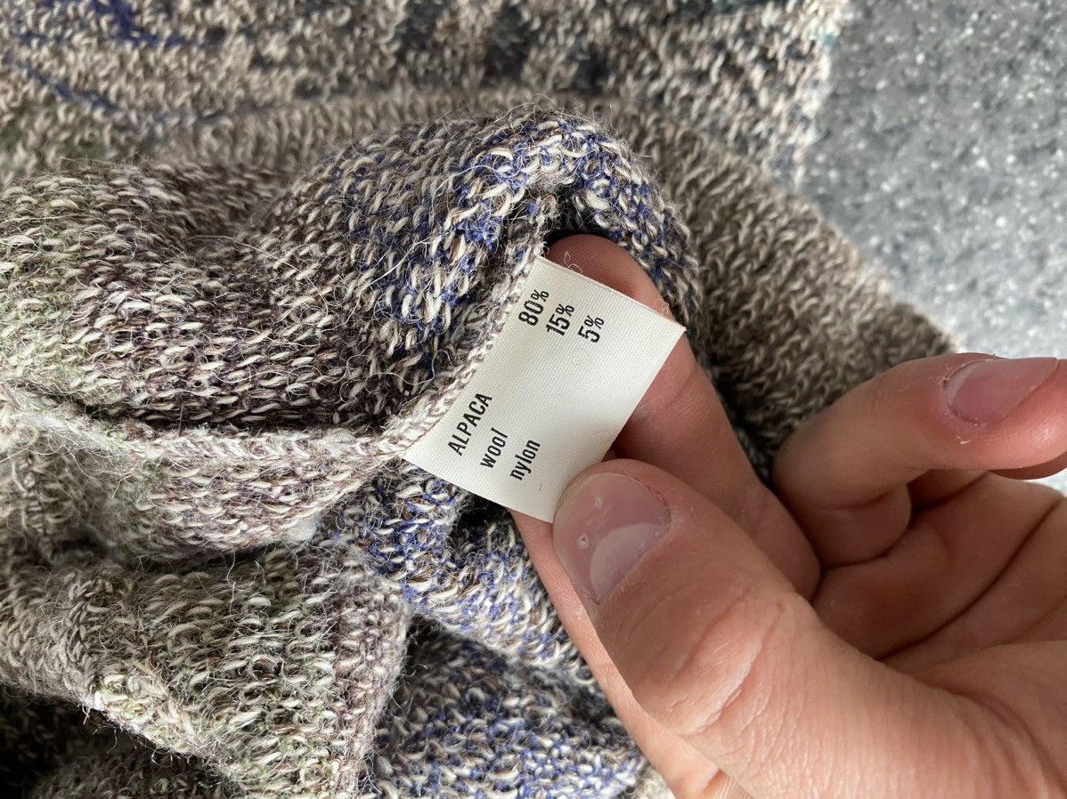 Missoni × Vintage Vintage Missoni Uomo Alpaca Knit V-Neck Sweater Size US L / EU 52-54 / 3 - 5 Thumbnail