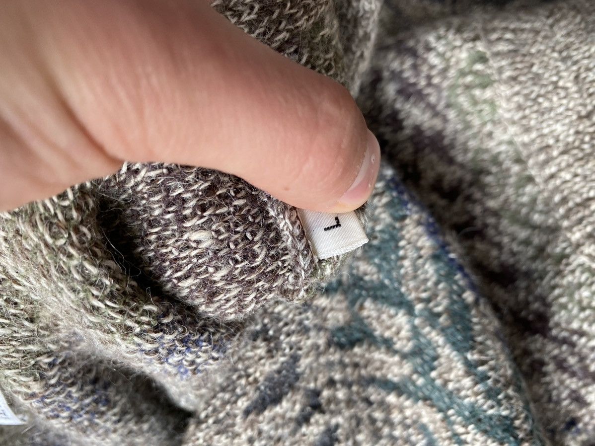 Missoni × Vintage Vintage Missoni Uomo Alpaca Knit V-Neck Sweater Size US L / EU 52-54 / 3 - 6 Thumbnail