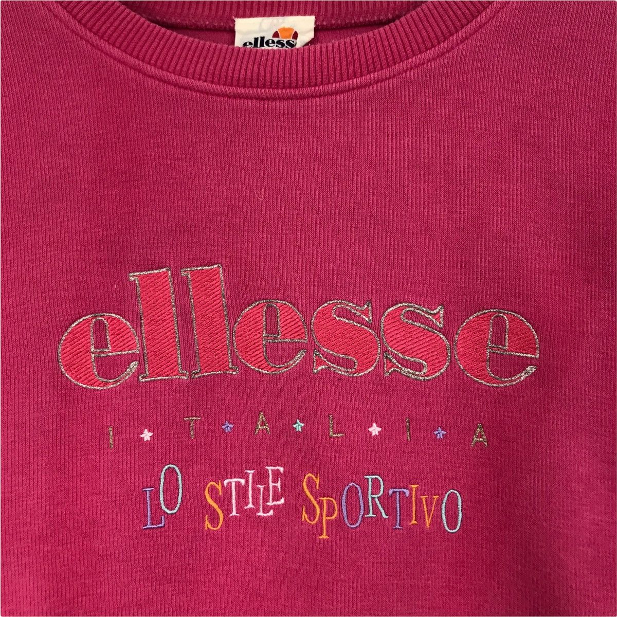 Ellesse Vintage ELLESSE SPORTIVO TENNIS Embroidered Sweatshirt Size US S / EU 44-46 / 1 - 5 Thumbnail
