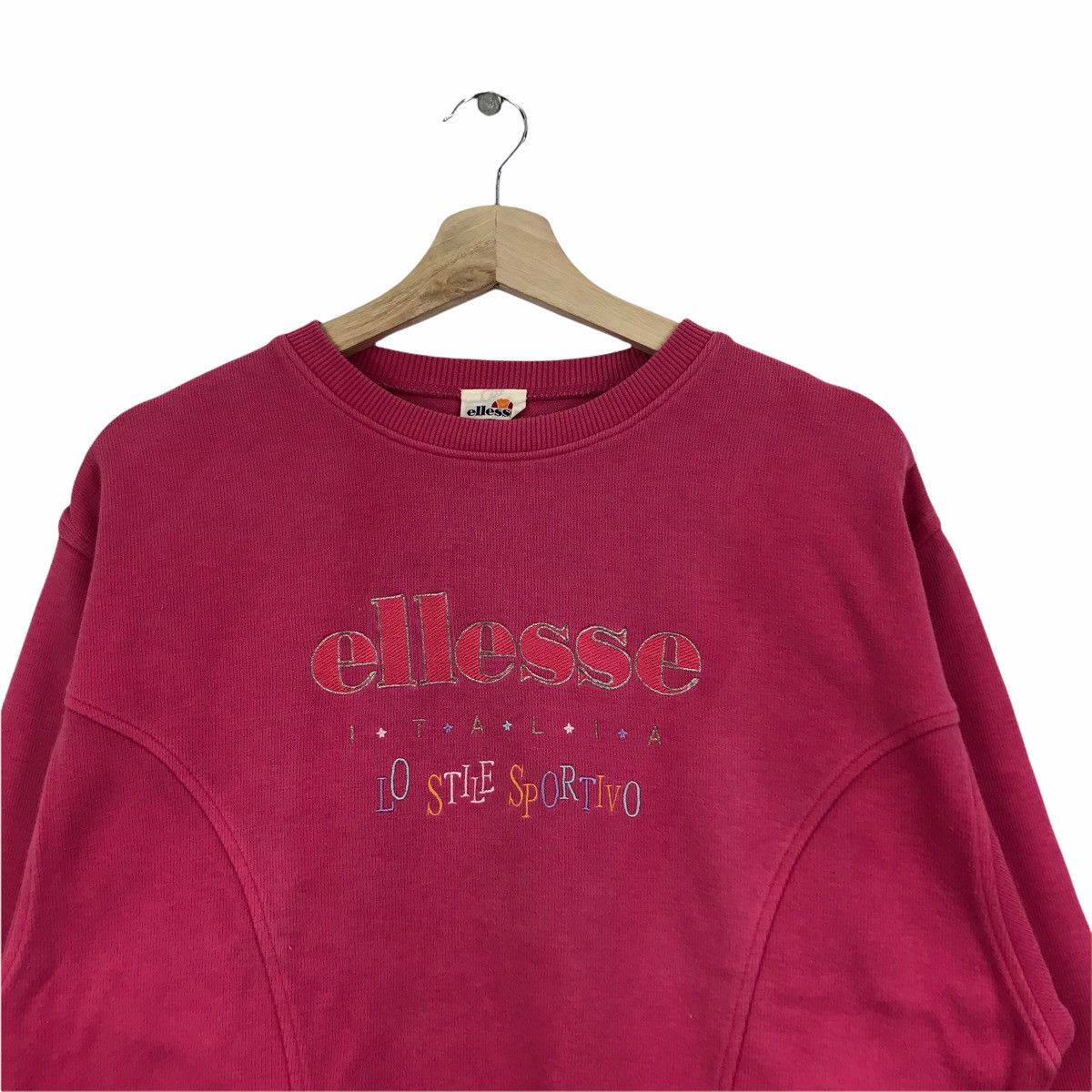 Ellesse Vintage ELLESSE SPORTIVO TENNIS Embroidered Sweatshirt Size US S / EU 44-46 / 1 - 3 Thumbnail