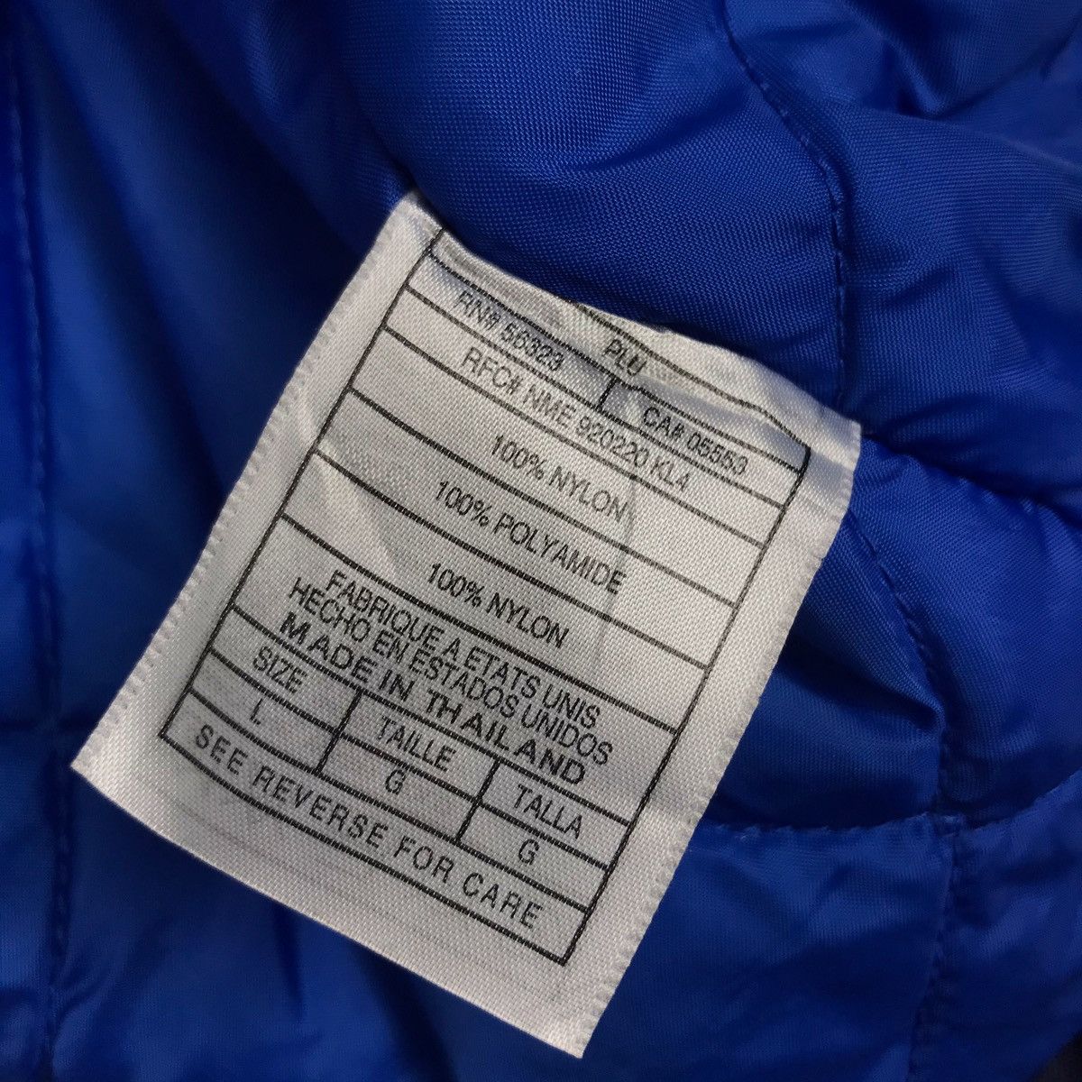 Nike Vintage NIKE SWOOSH Streetwear Hip Hop Puffer Jacket Size US L / EU 52-54 / 3 - 8 Thumbnail