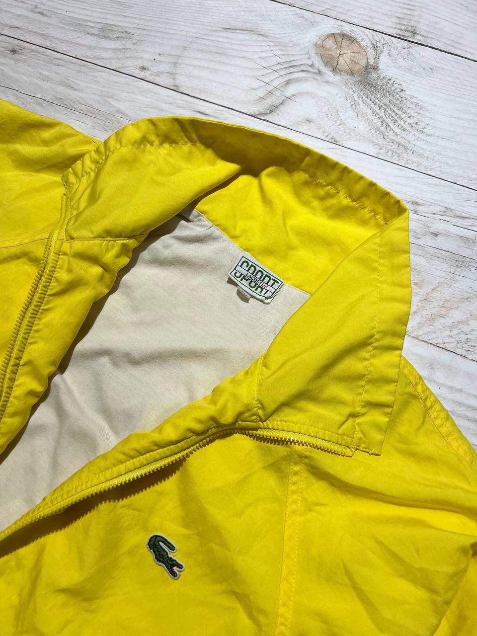 Lacoste Vintage Lacoste Sport Track Jacket Nylon Drill Size US M / EU 48-50 / 2 - 3 Thumbnail