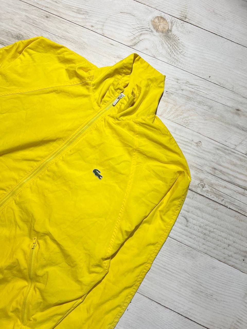Lacoste Vintage Lacoste Sport Track Jacket Nylon Drill Size US M / EU 48-50 / 2 - 2 Thumbnail