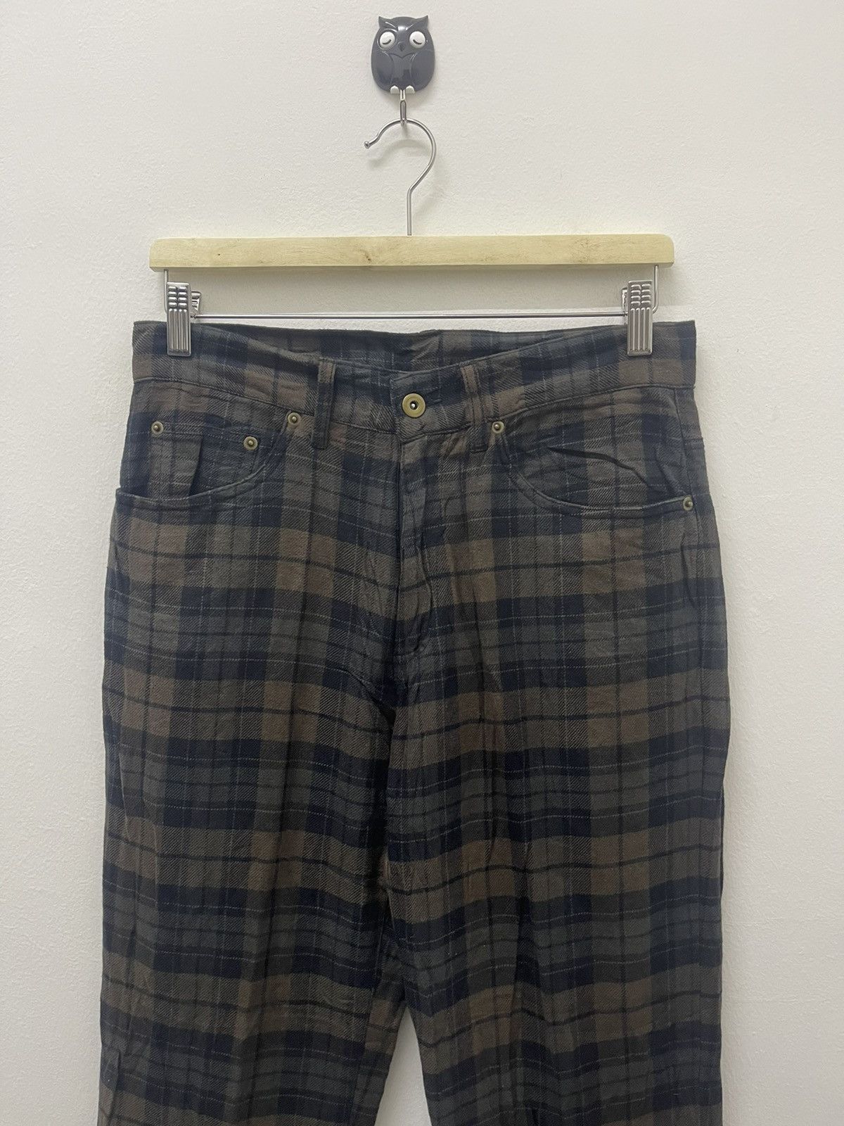 Woolrich Woolen Mills Rare WOOLRICH Plaid Tartan Pant Size US 29 - 5 Thumbnail