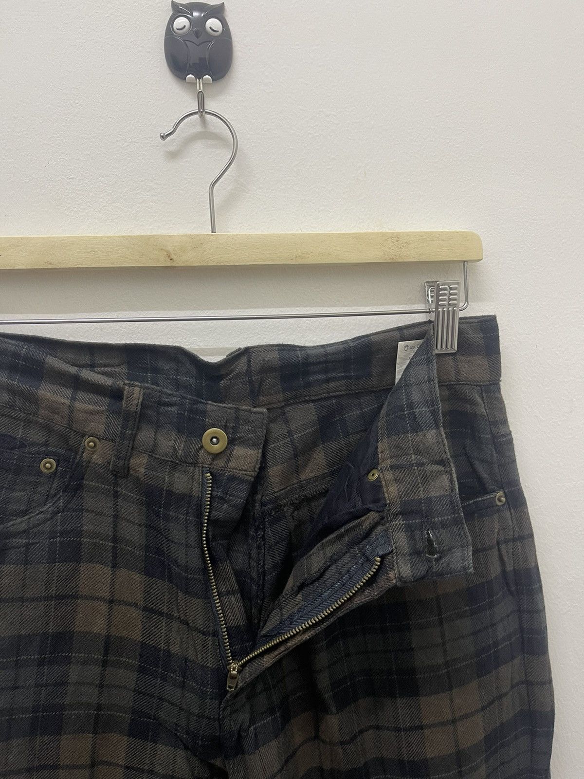 Woolrich Woolen Mills Rare WOOLRICH Plaid Tartan Pant Size US 29 - 6 Thumbnail