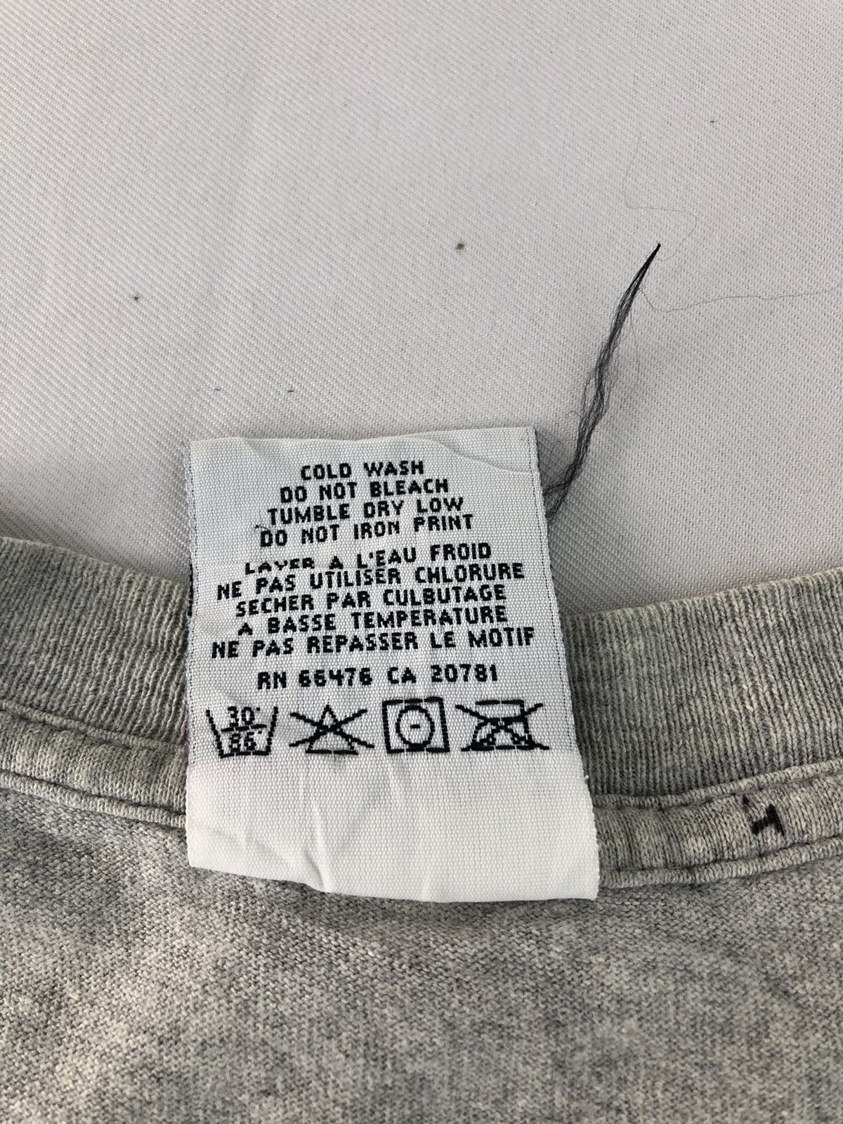 Tommy Hilfiger × Vintage Tommy Jeans T Shirt Spell Out Printed Grey Tee Size US XXL / EU 58 / 5 - 6 Thumbnail