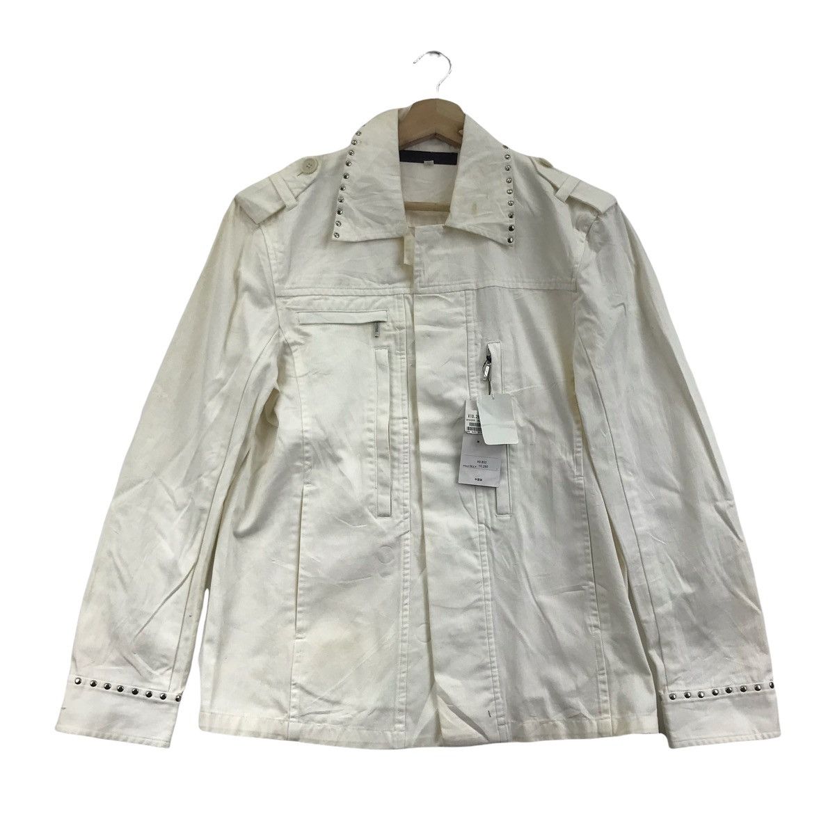 Japanese Brand STYLE EMOTION Japanese Brand Beads Denim Jeans Jacket Size US S / EU 44-46 / 1 - 1 Thumbnail