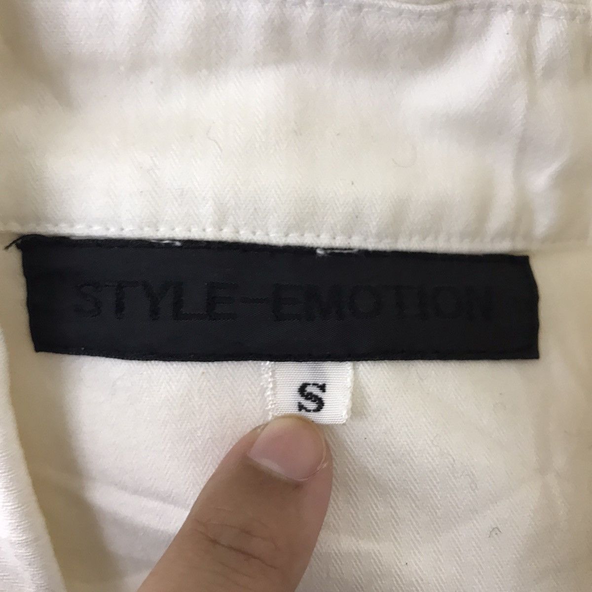Japanese Brand STYLE EMOTION Japanese Brand Beads Denim Jeans Jacket Size US S / EU 44-46 / 1 - 3 Thumbnail
