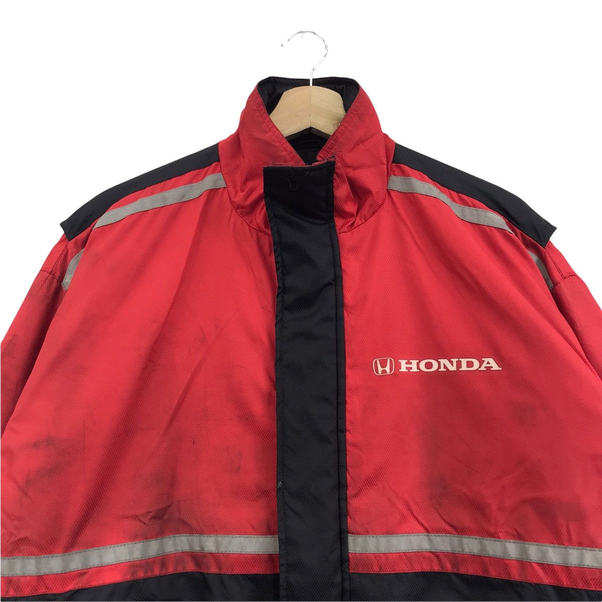 Honda HONDA RACING TEAM Formula One F1 Car Bomber Jacket Size US XL / EU 56 / 4 - 4 Thumbnail