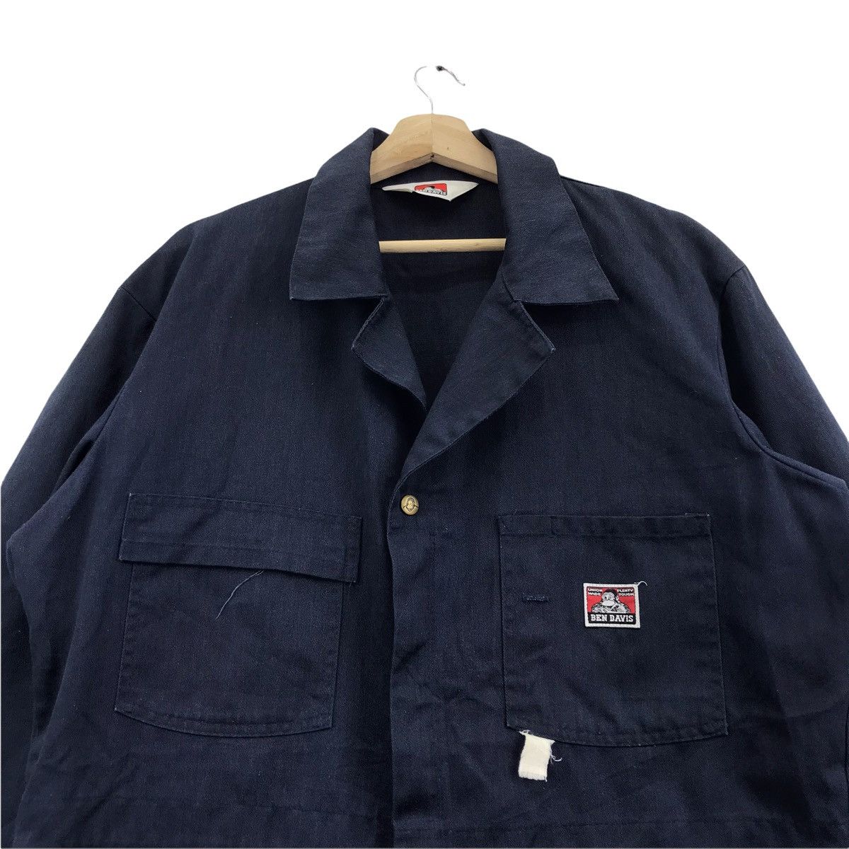 Ben Davis Vintage BEN DAVIS USA Workwear Mechanic Overall Jacket Size US 44 / EU 60 - 2 Thumbnail