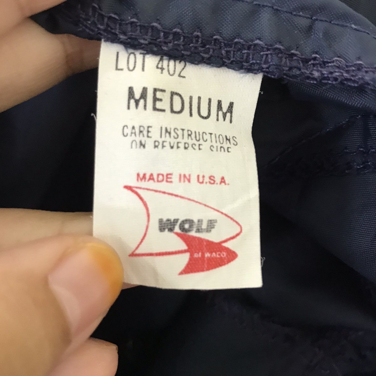 Vintage Vintage 90s WE CARE! ABOUT YouWinner Coach JacketWindbreaker Size US M / EU 48-50 / 2 - 5 Thumbnail