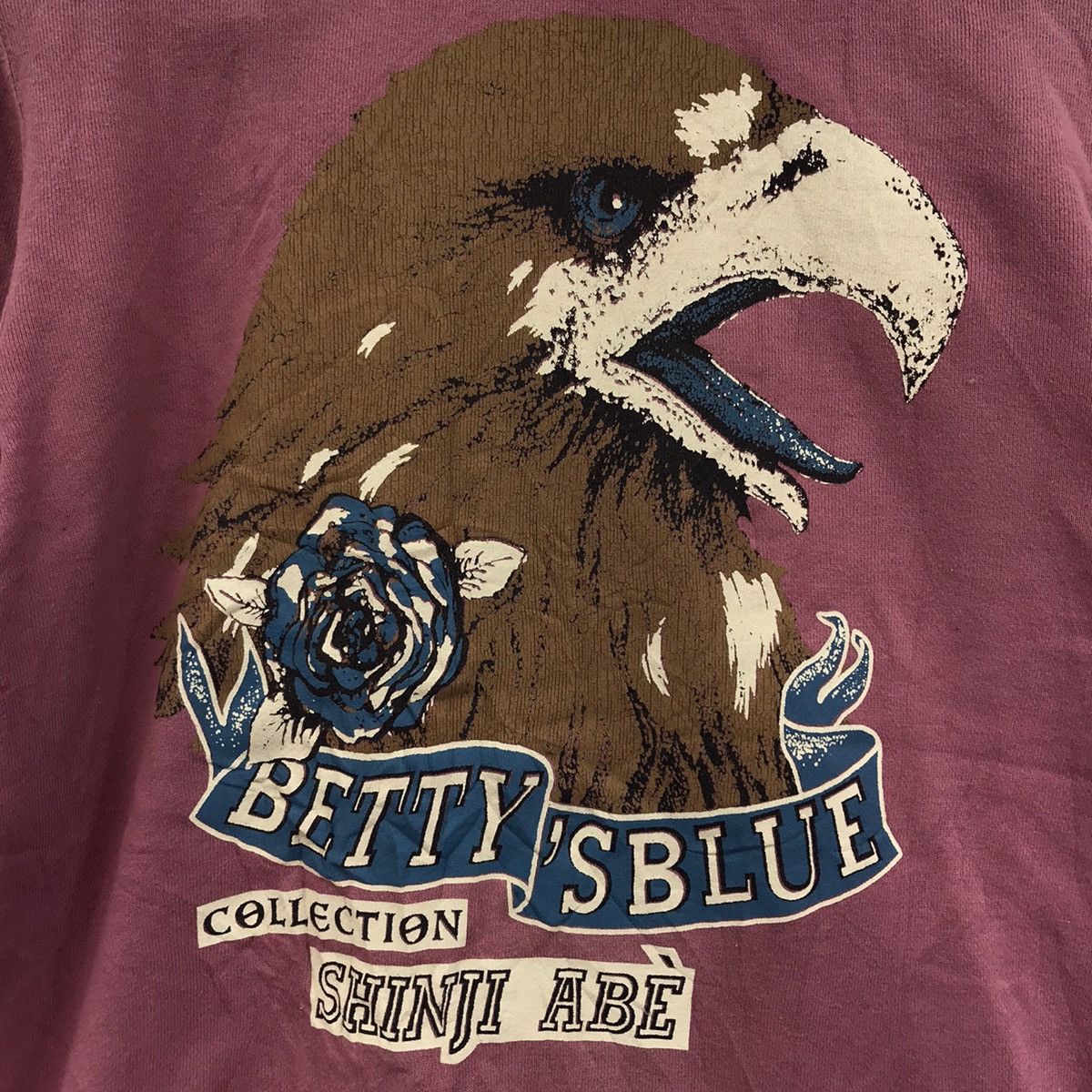 Vintage BETTY’S BLUE COLLECTION Shinji Abe Japanese Brand Sweatshirt Size US M / EU 48-50 / 2 - 2 Thumbnail