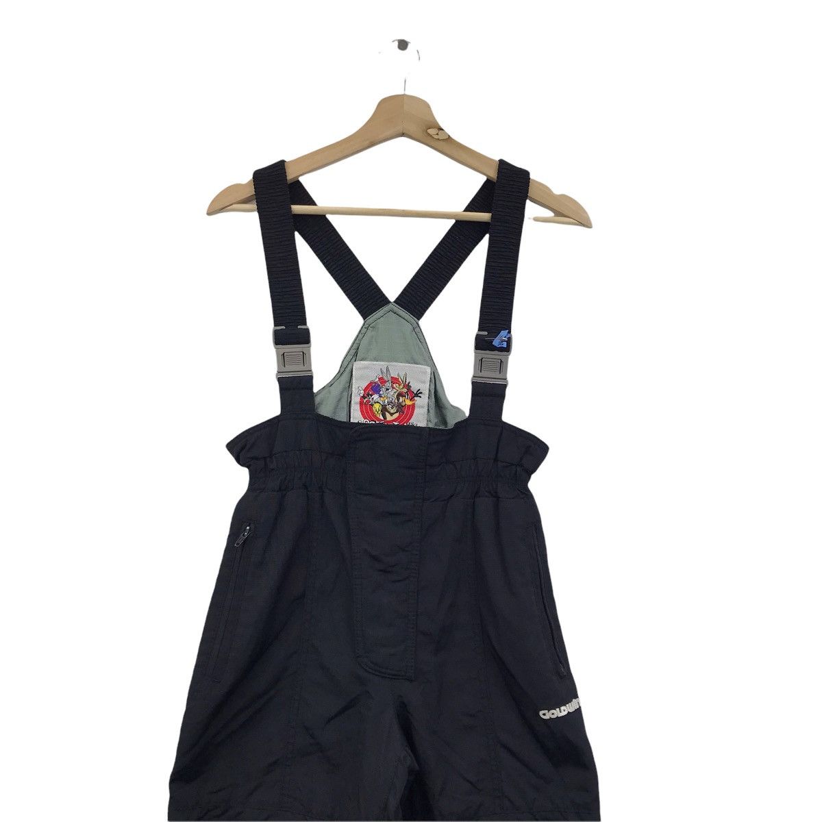 Vintage 1996 LOONEY TUNES X GOLDWIN Warner Bros Ski Snow Overalls Size US 26 / EU 42 - 2 Thumbnail
