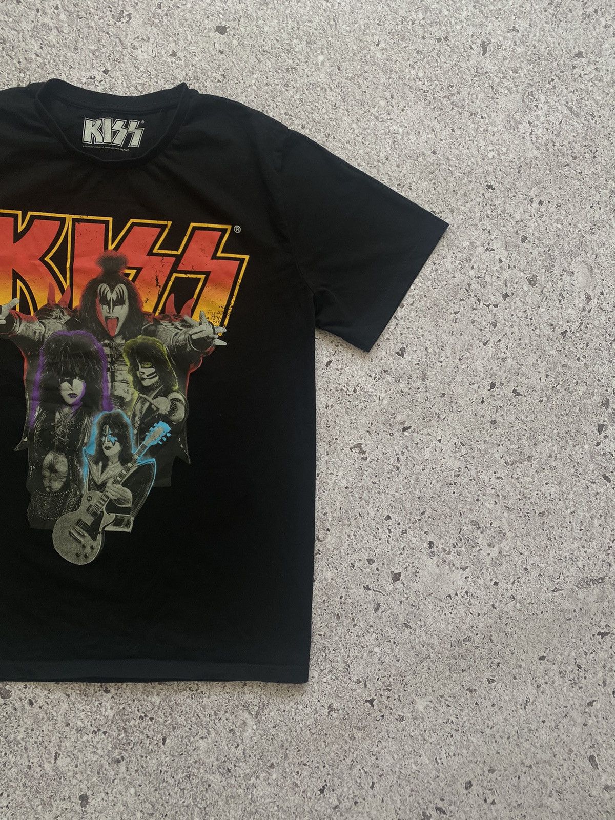Band Tees × KISS Vintage Kiss Metal Rock Band Promo Tour T-shirt 2019 Size US XL / EU 56 / 4 - 3 Thumbnail
