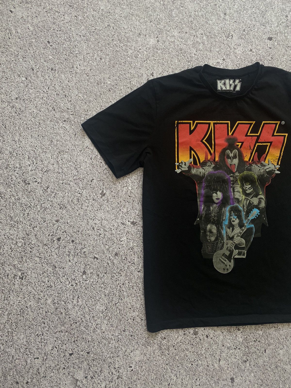Band Tees × KISS Vintage Kiss Metal Rock Band Promo Tour T-shirt 2019 Size US XL / EU 56 / 4 - 2 Thumbnail
