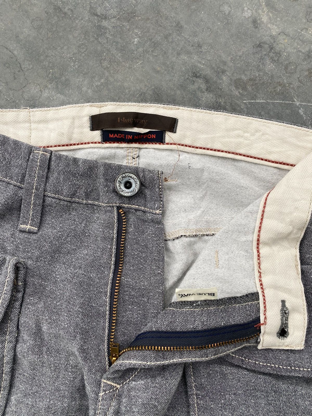 Japanese Brand Blue Way Cargo Pants Size US 29 - 4 Thumbnail